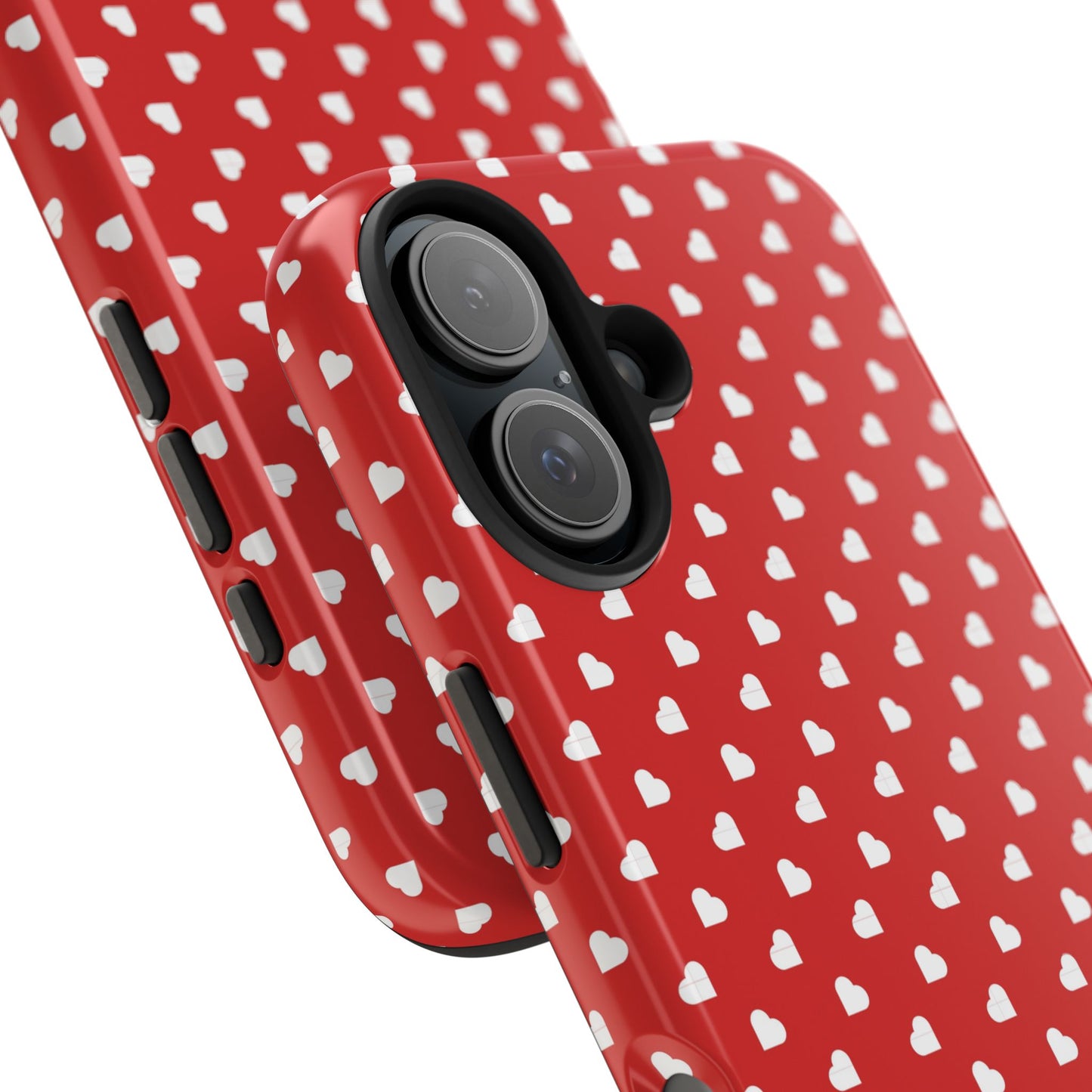 Red Hearts Tough Phone Cases - iPhone 15 14 13 | Samsung Case