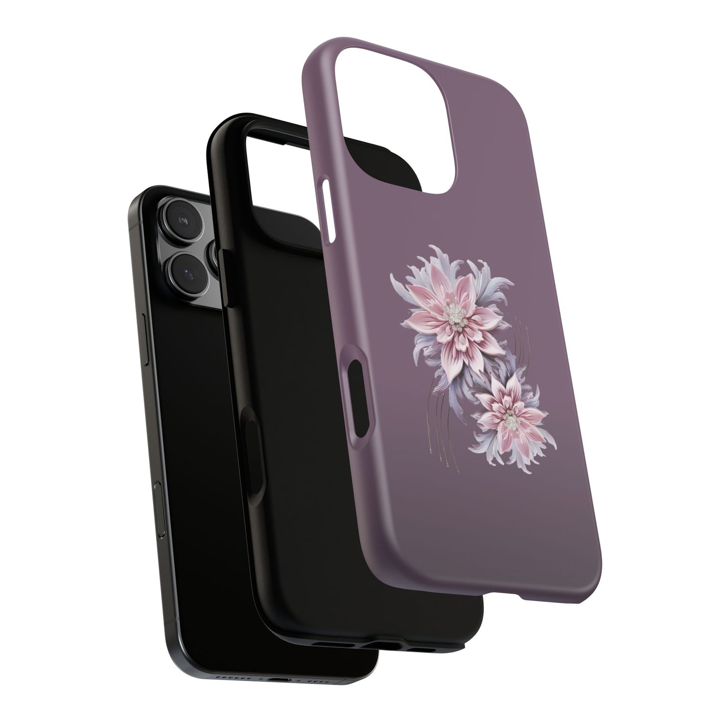 Purple Flower Tough Cases