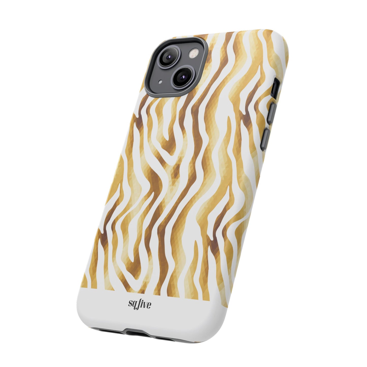 Golden Wavy Tough Cases