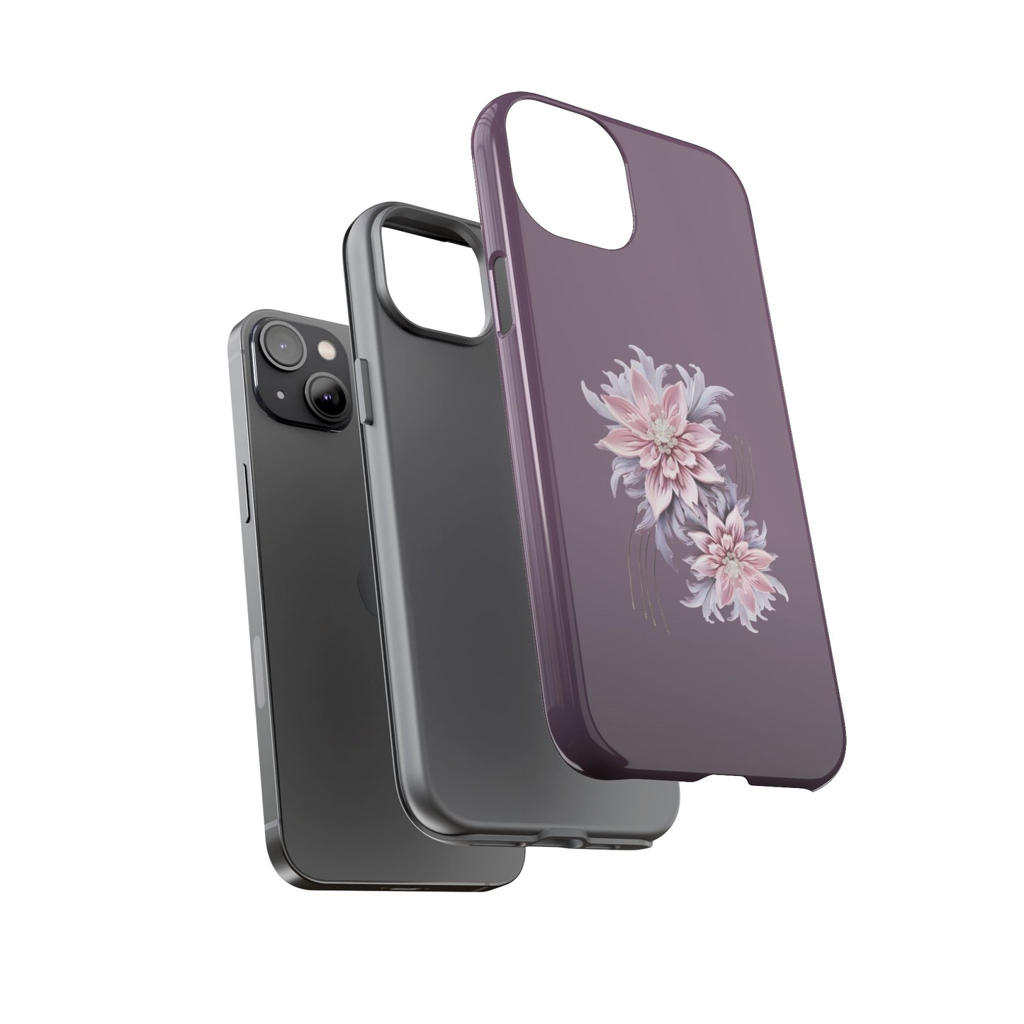 Purple Flower Tough Cases