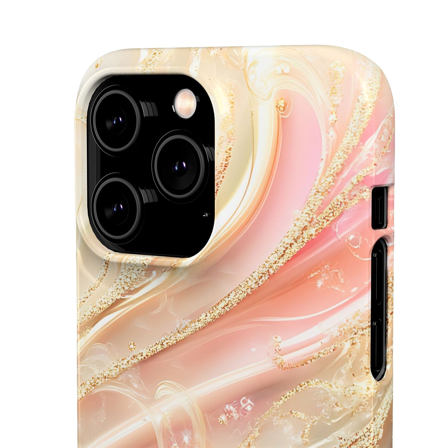 Elegant Floral Phone Case, Unique Phone Cover, Glamorous Snap Case, Jewelry Style Phone Accessory, Gift for Her