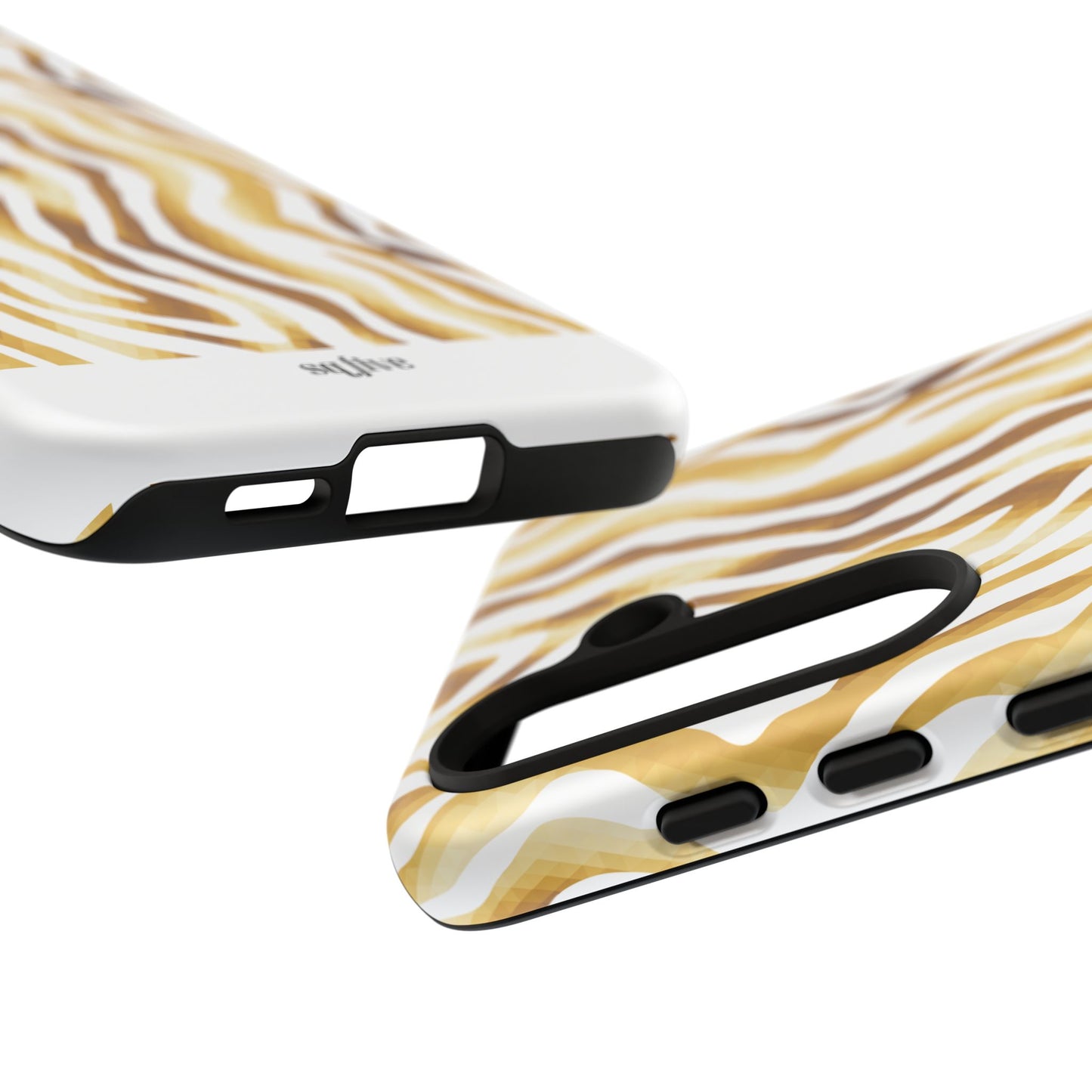 Golden Wavy Tough Cases