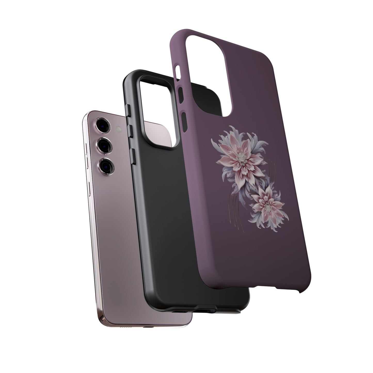 Purple Flower Tough Cases