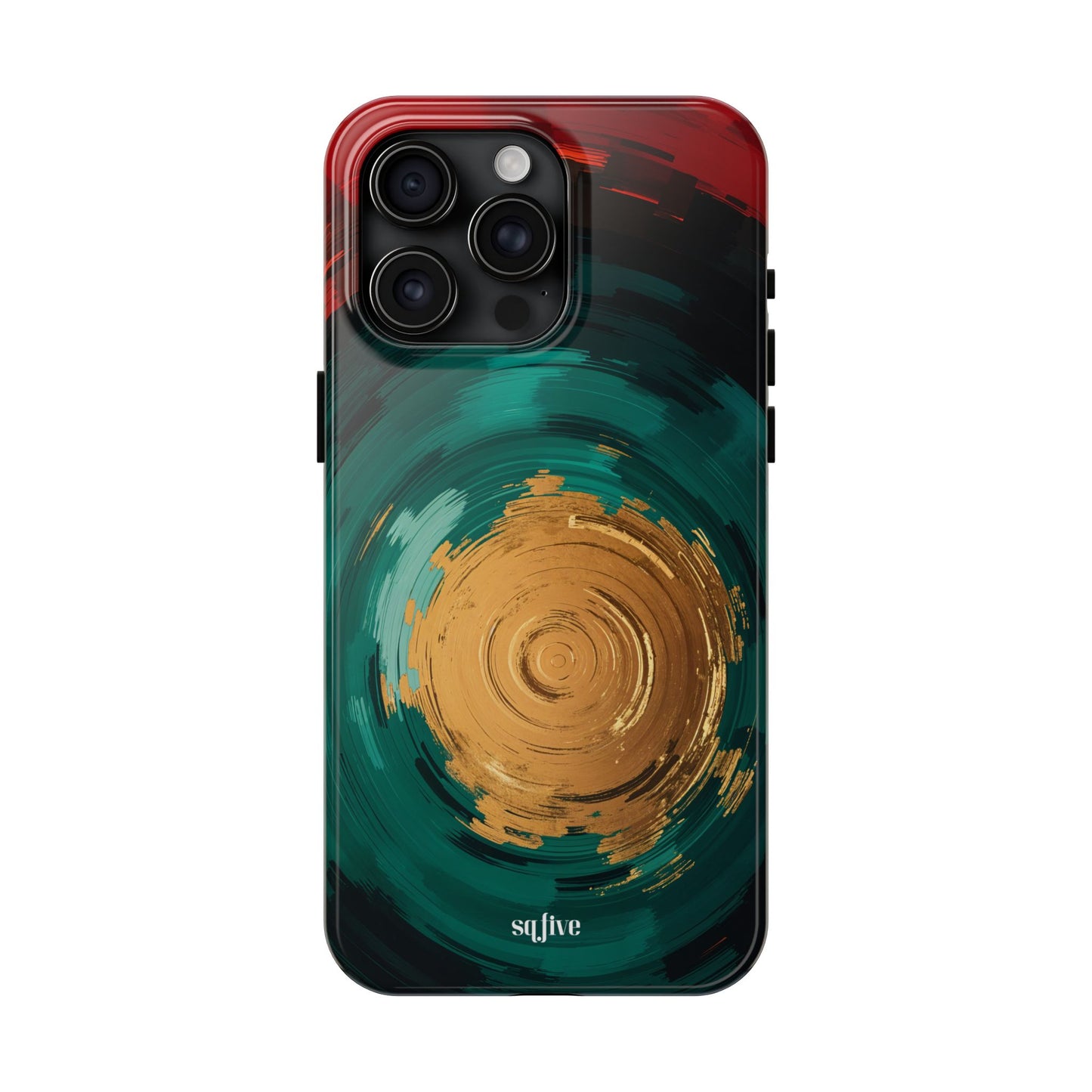 Abstract Art Tough Phone Case - Vibrant Design for Stylish Protection