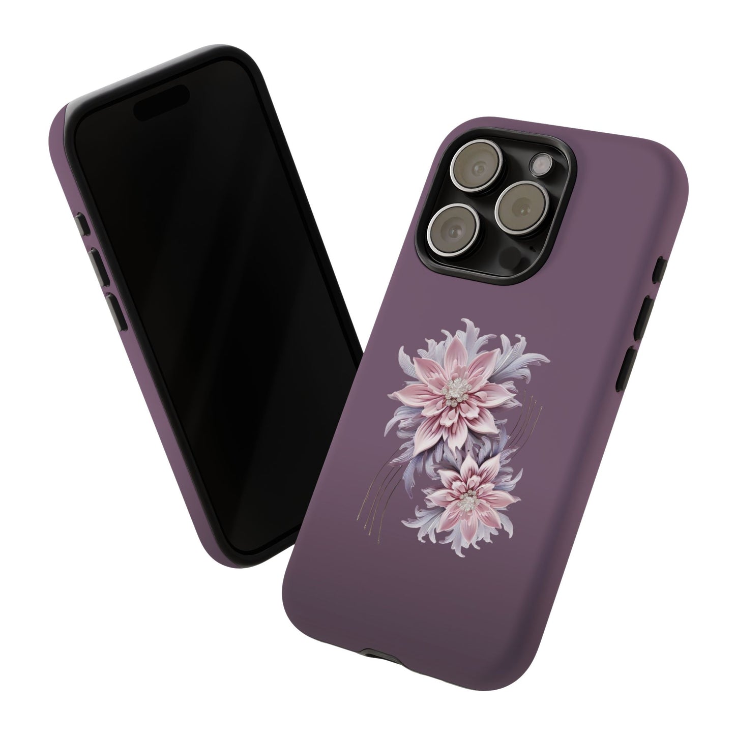 Purple Flower Tough Cases