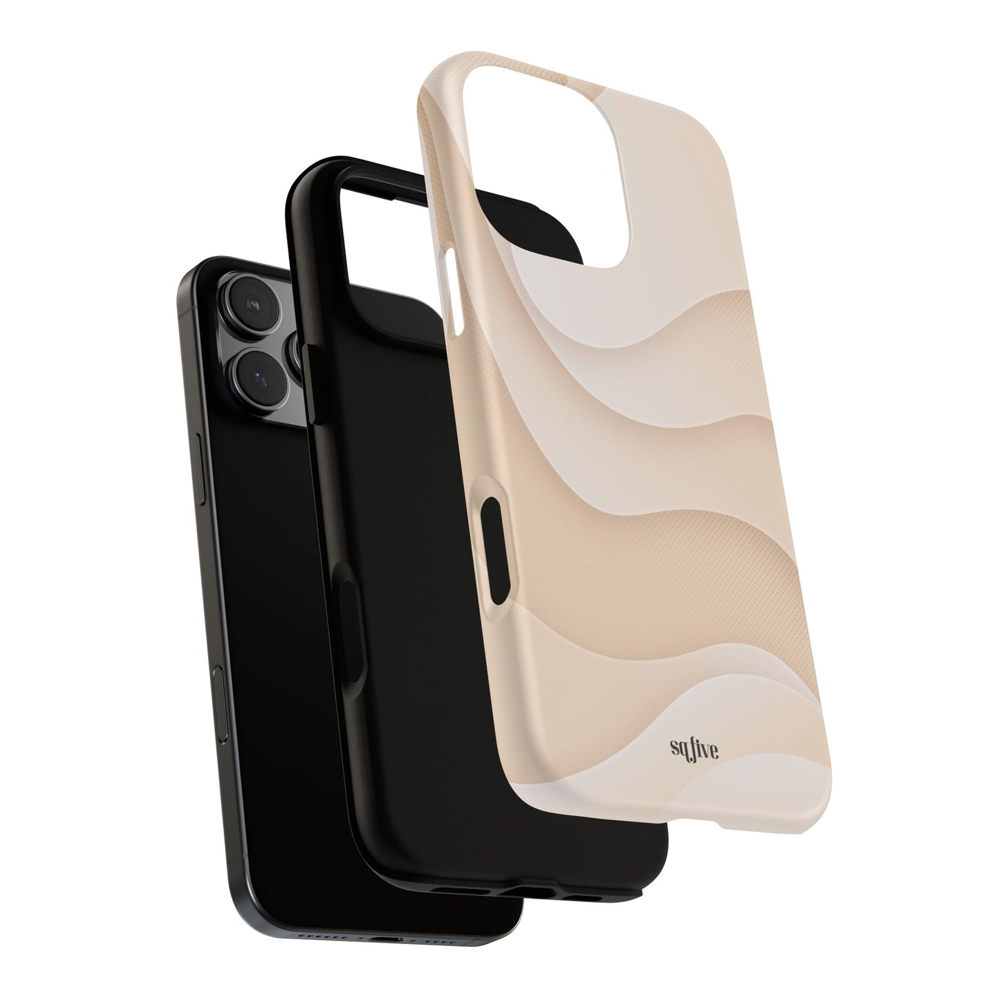 Brown Wavy Tough Cases