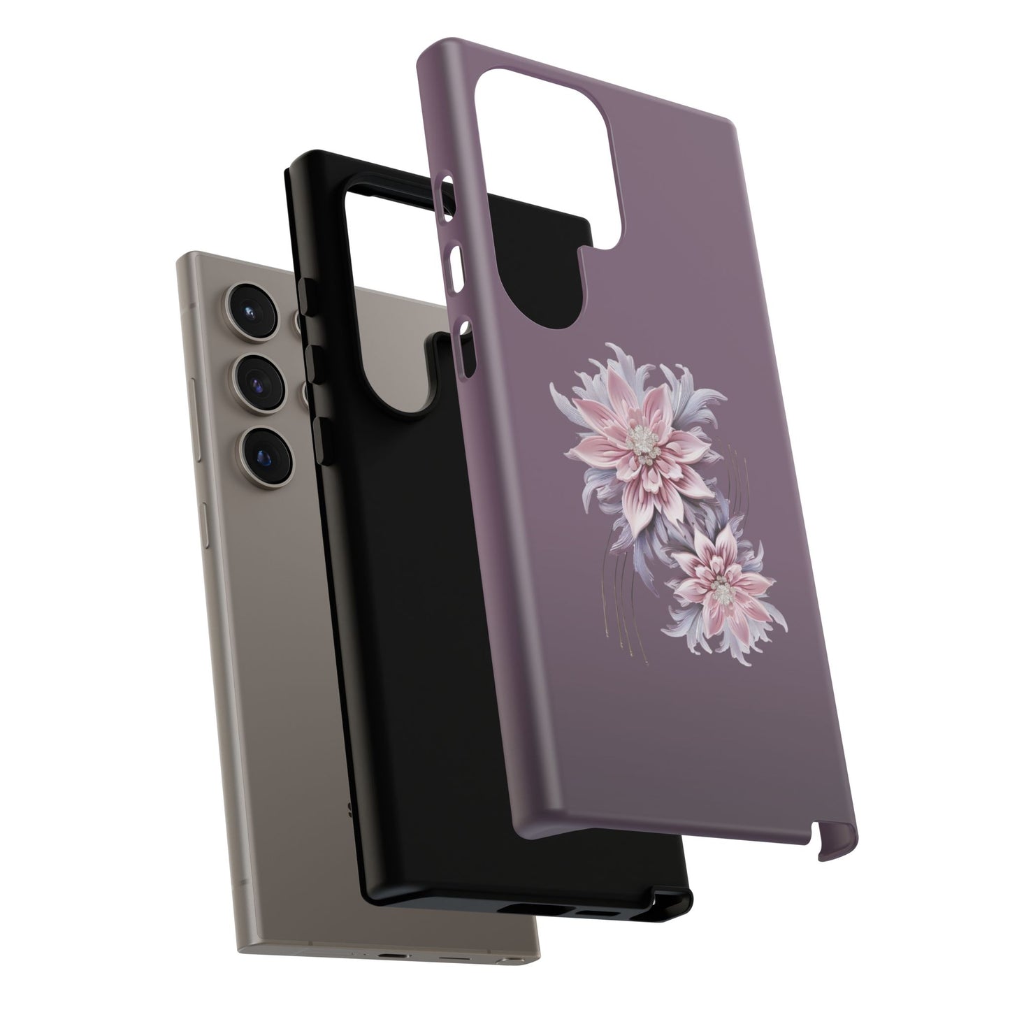 Purple Flower Tough Cases