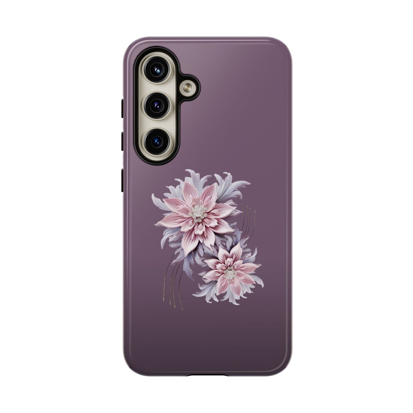 Purple Flower Tough Cases