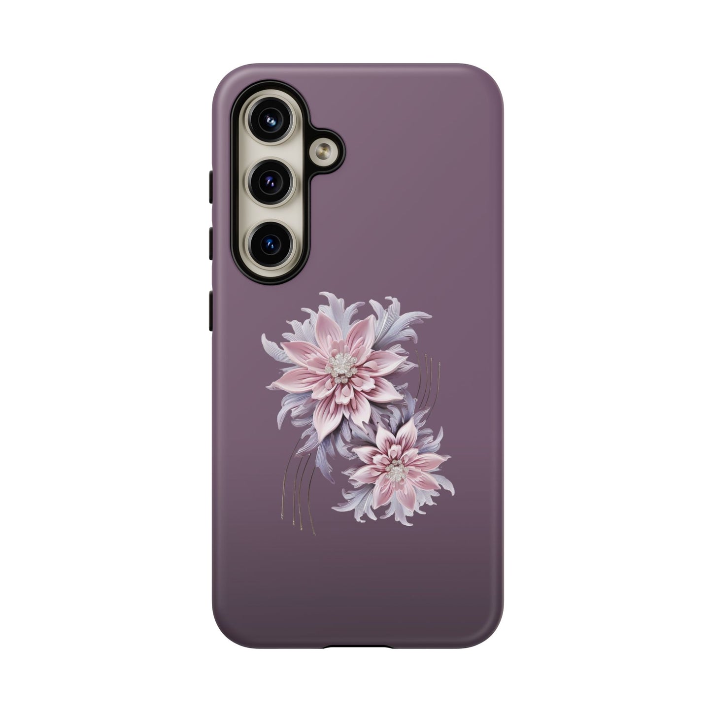 Purple Flower Tough Cases