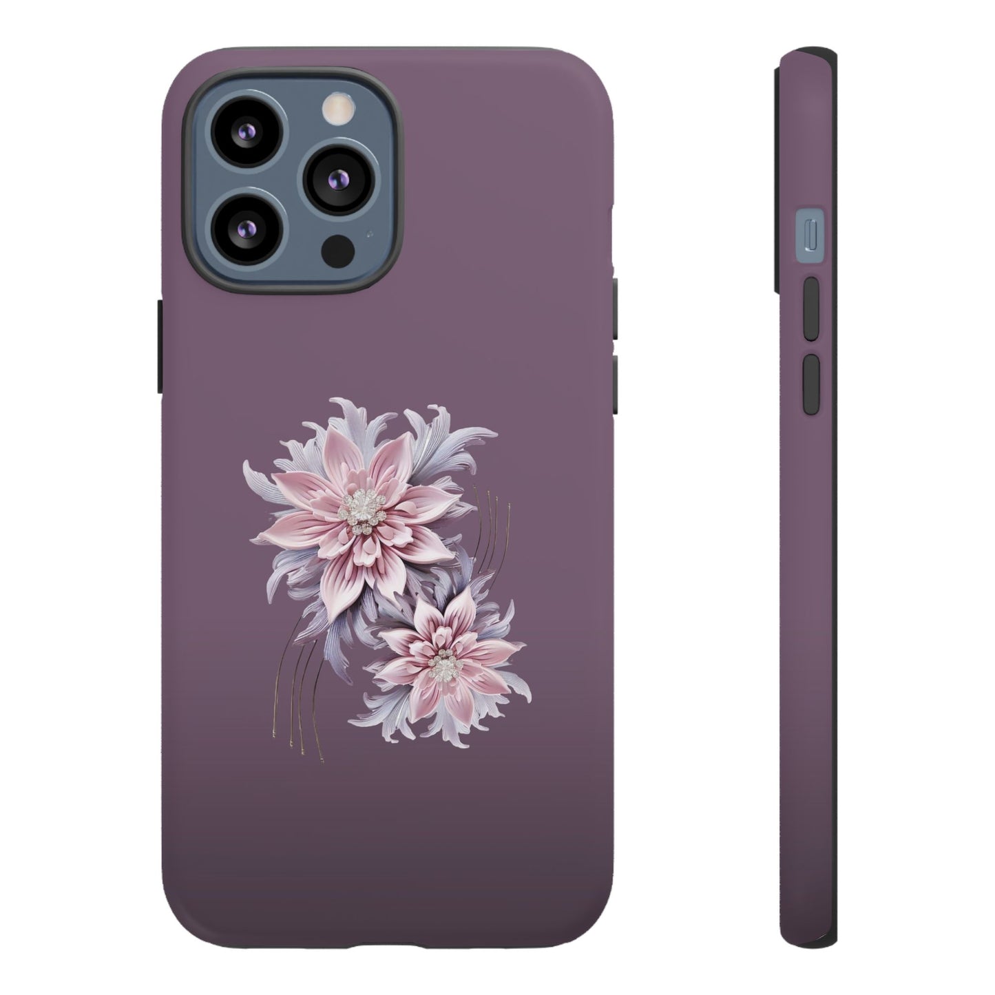 Purple Flower Tough Cases