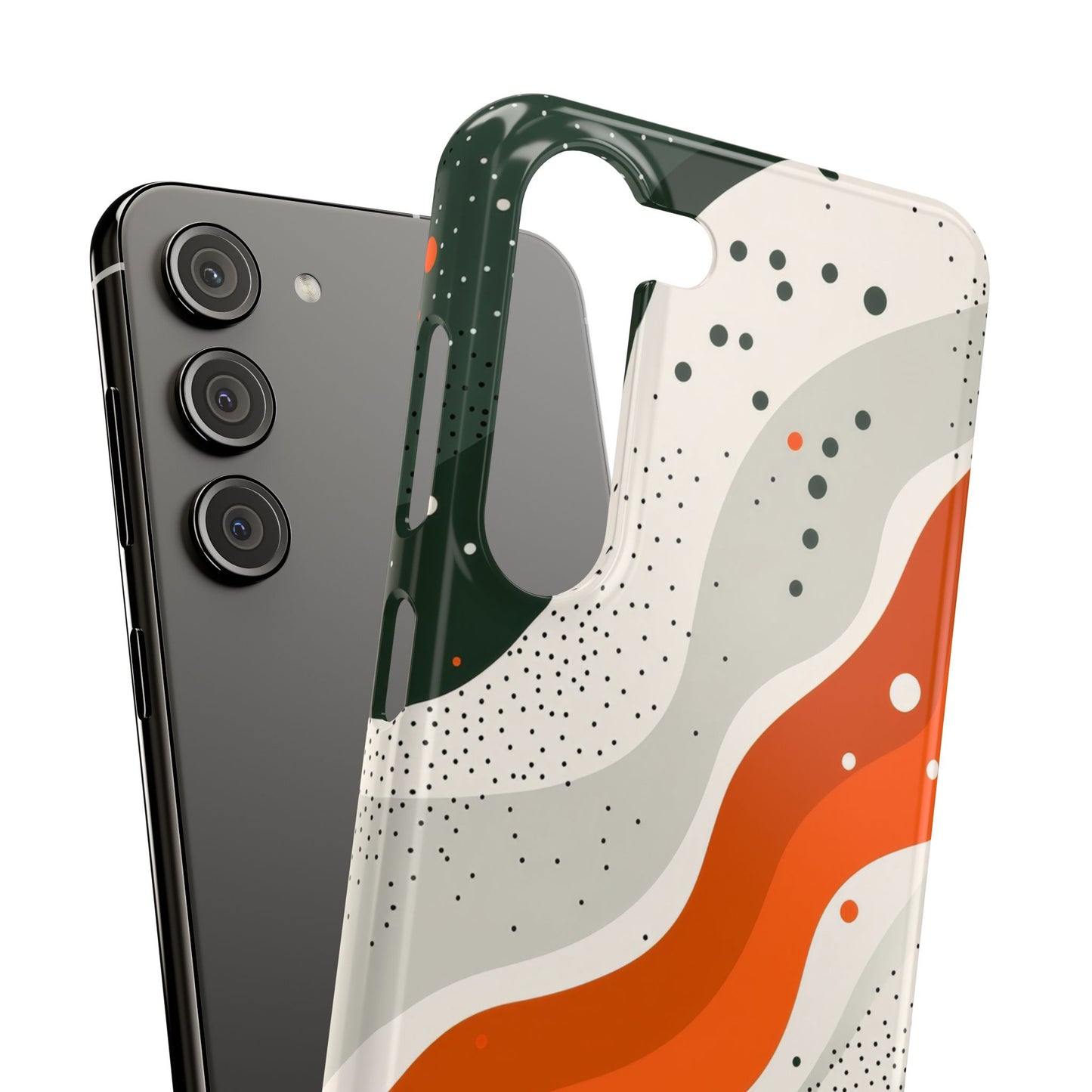 Orange Abstract Slim Cases