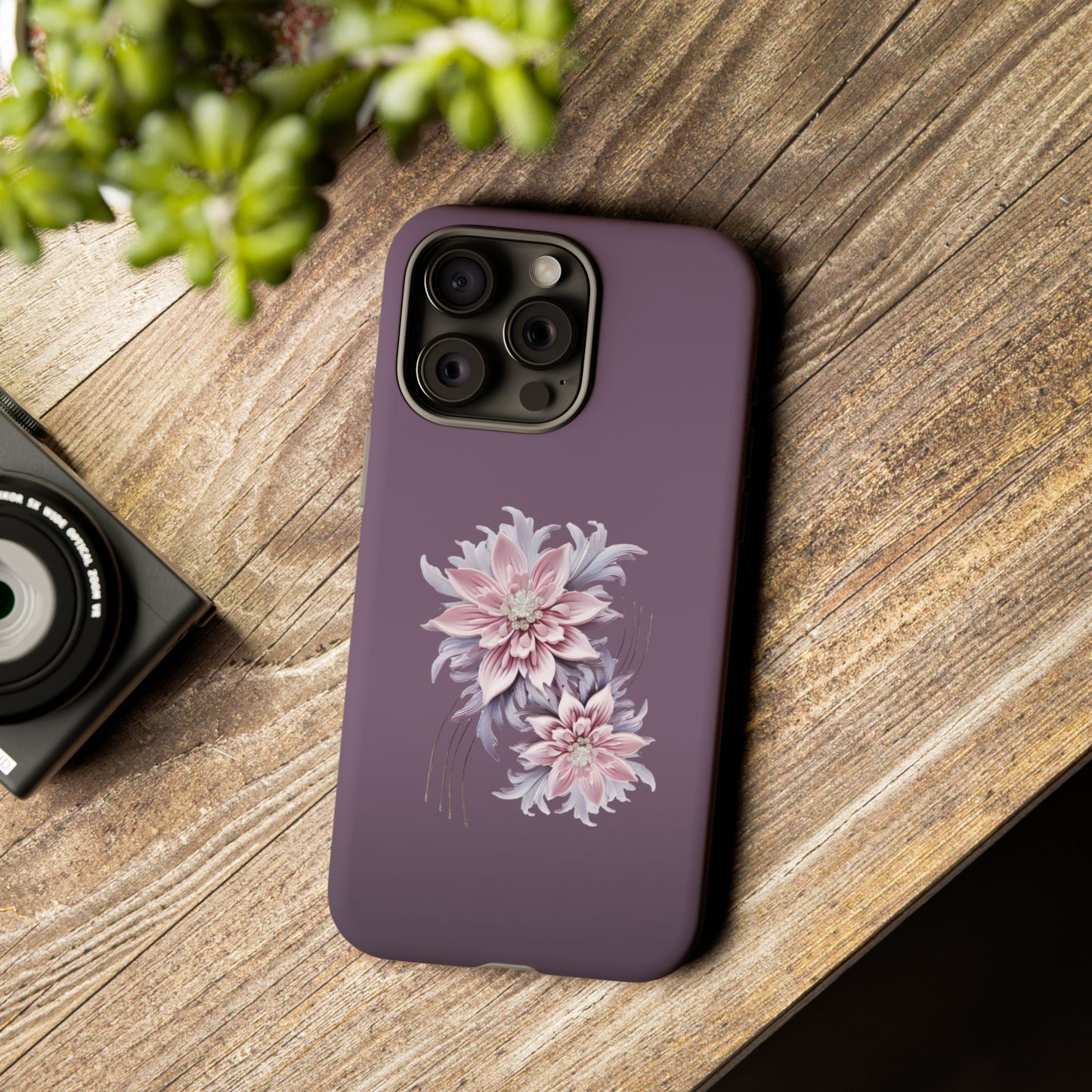 Purple Flower Tough Cases