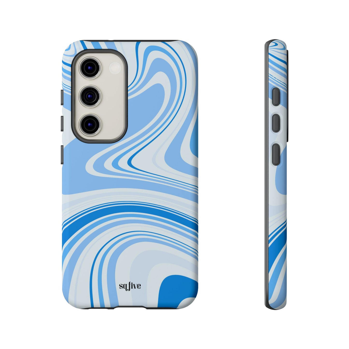 Blue Swirl Tough Cases