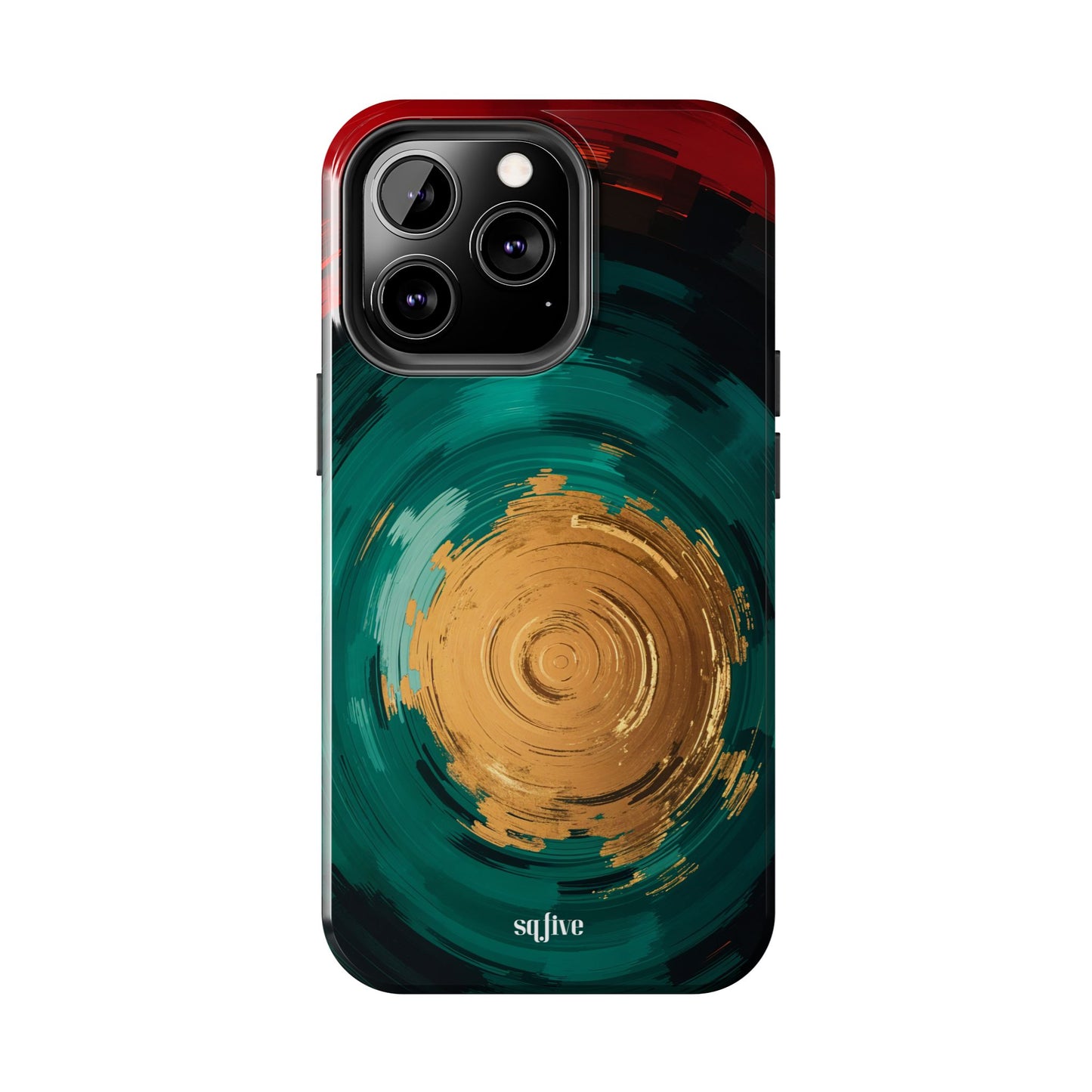 Abstract Art Tough Phone Case - Vibrant Design for Stylish Protection