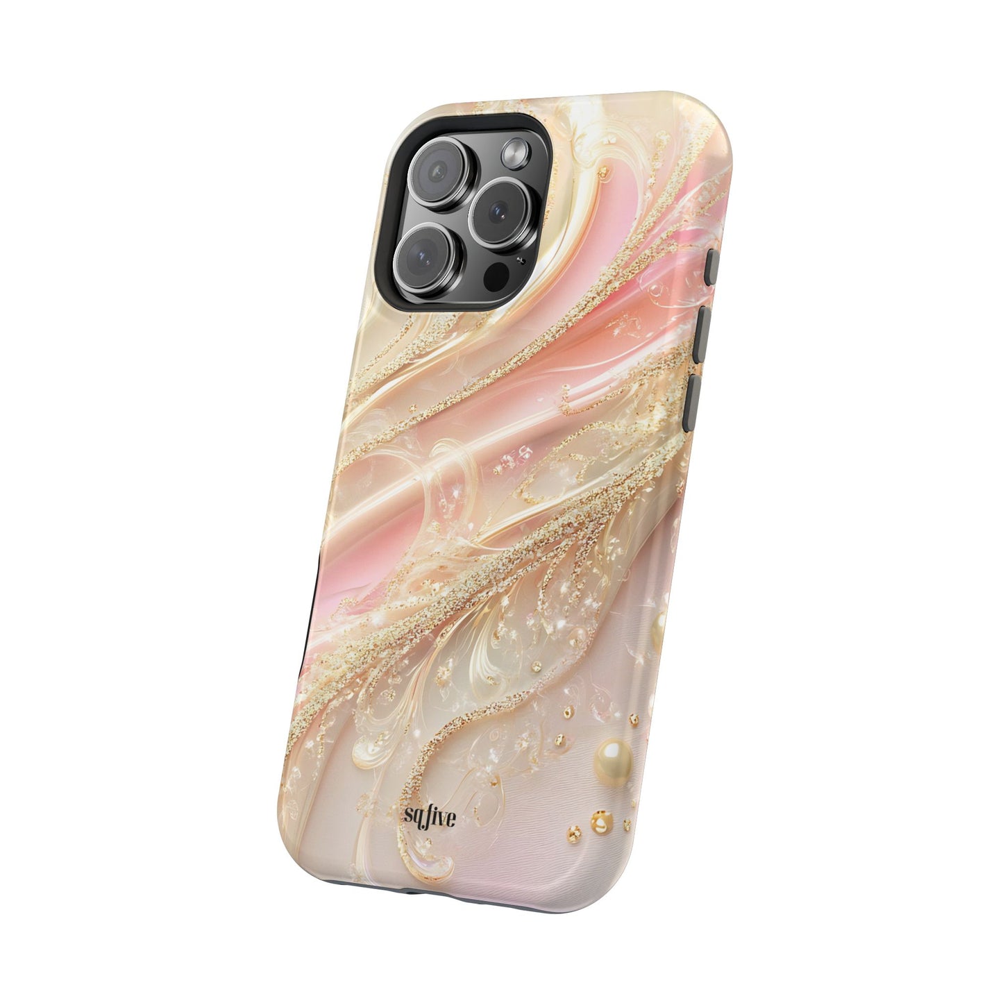 Elegant Magnetic Phone Case, Stylish Phone Cover, Unique Gift for Her, Abstract Art Design, Trendy Phone Accessories, Perfect for Birthdays,