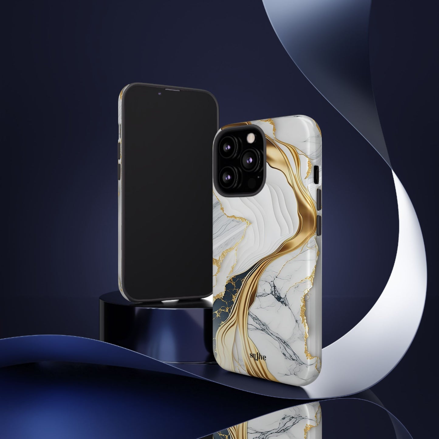 Elegant Marble Phone Case | Tough Cases, Stylish Smartphone Cover, Chic Gift Idea, Modern Accessories, Art for Your Device