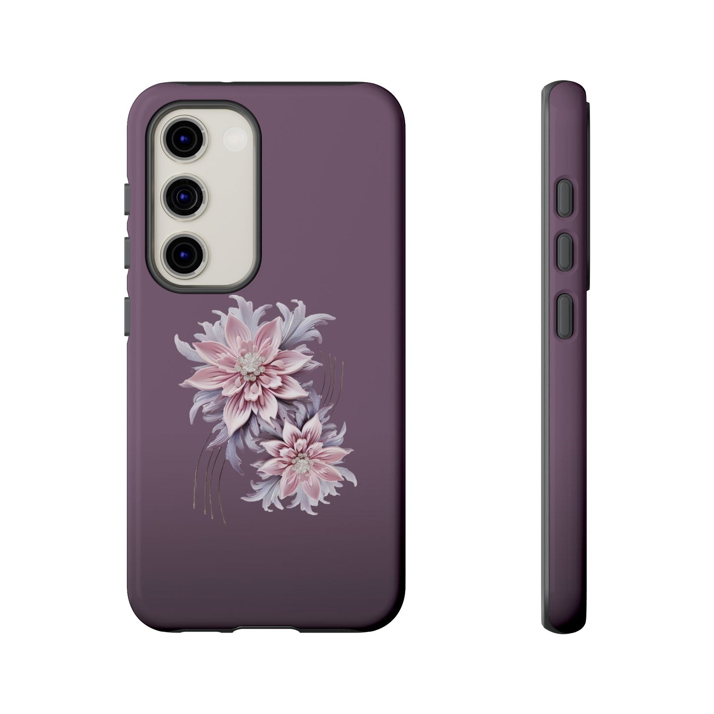 Purple Flower Tough Cases