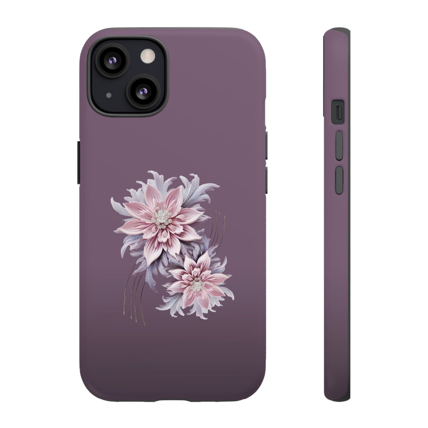 Purple Flower Tough Cases