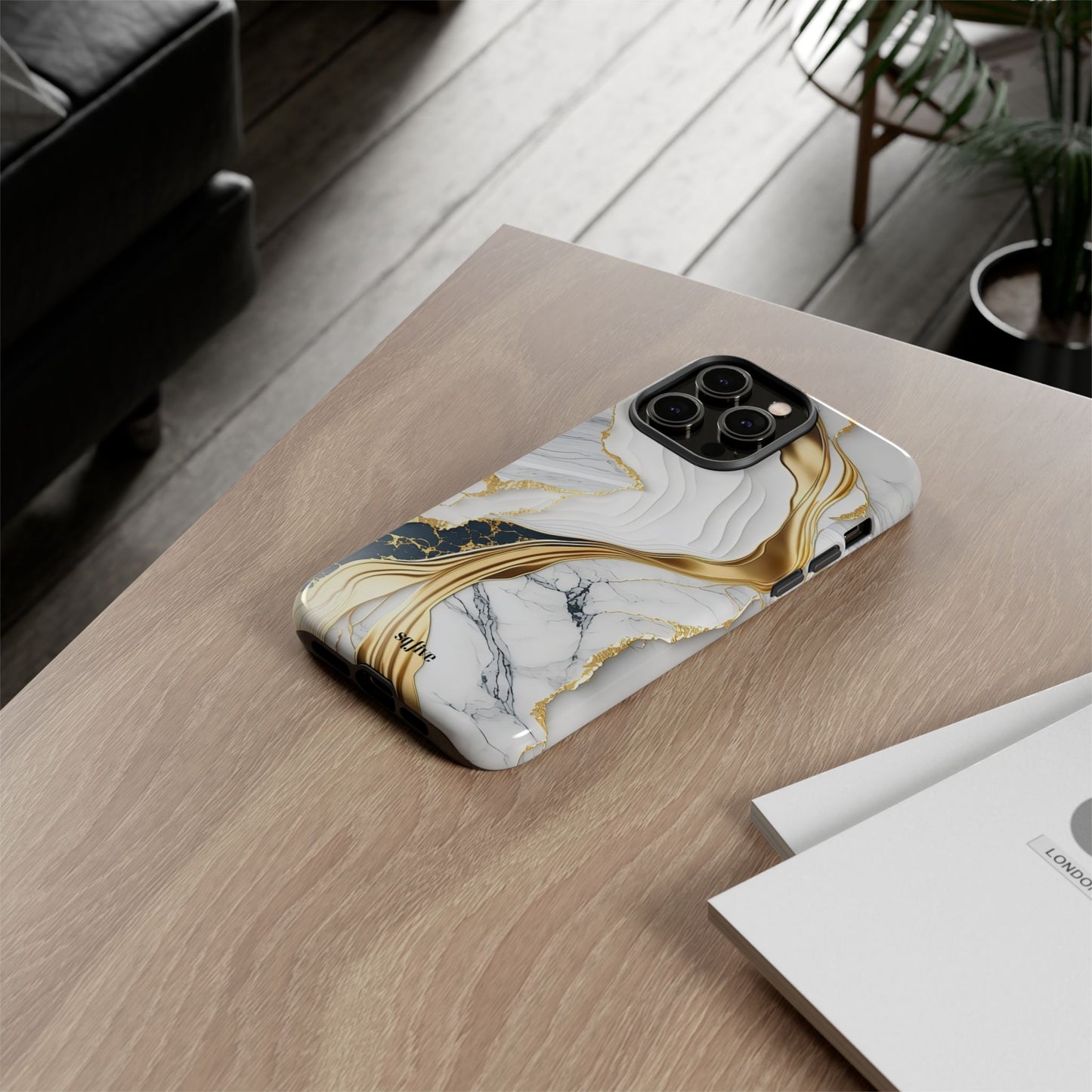 Elegant Marble Phone Case | Tough Cases, Stylish Smartphone Cover, Chic Gift Idea, Modern Accessories, Art for Your Device