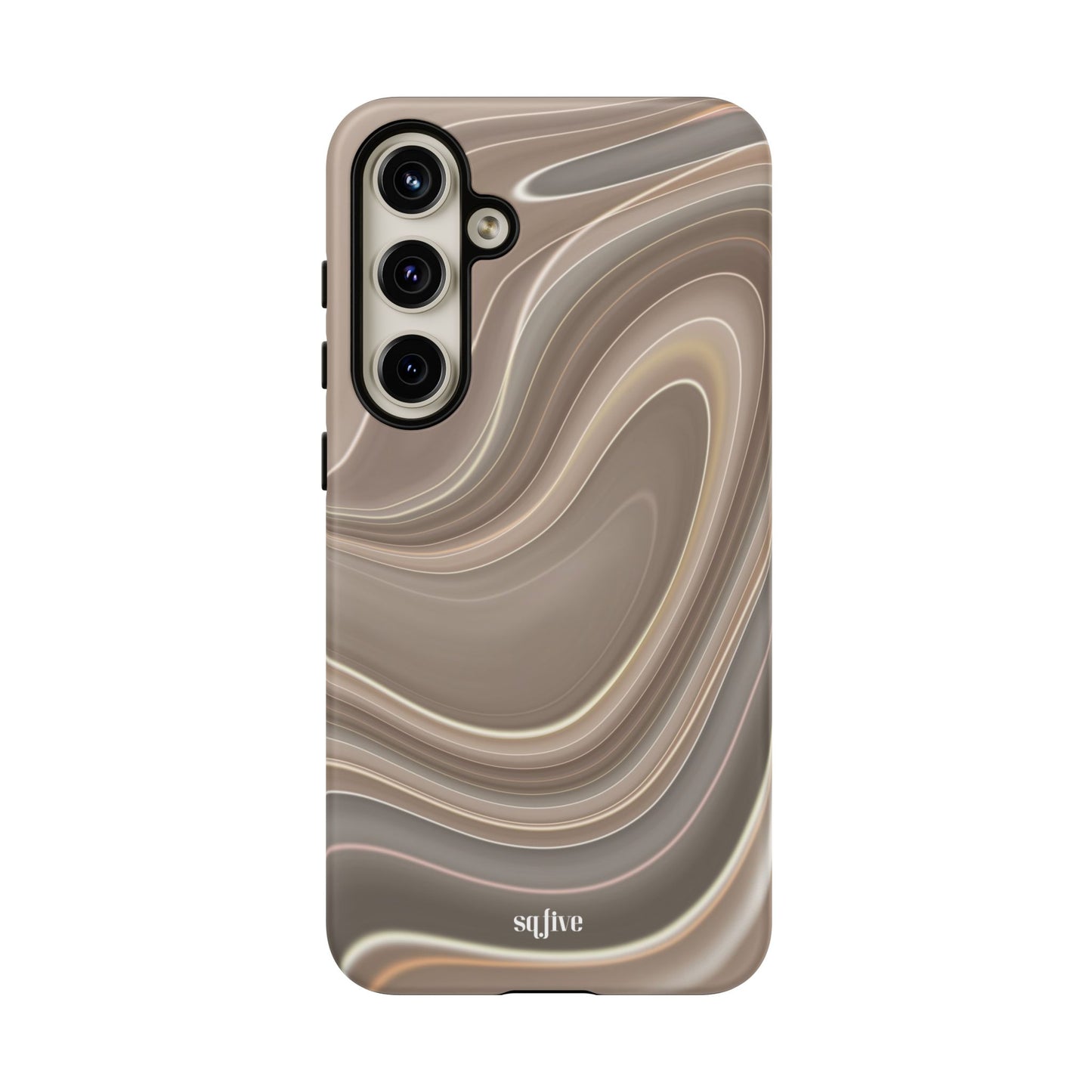 Brown Wavy Tough Cases