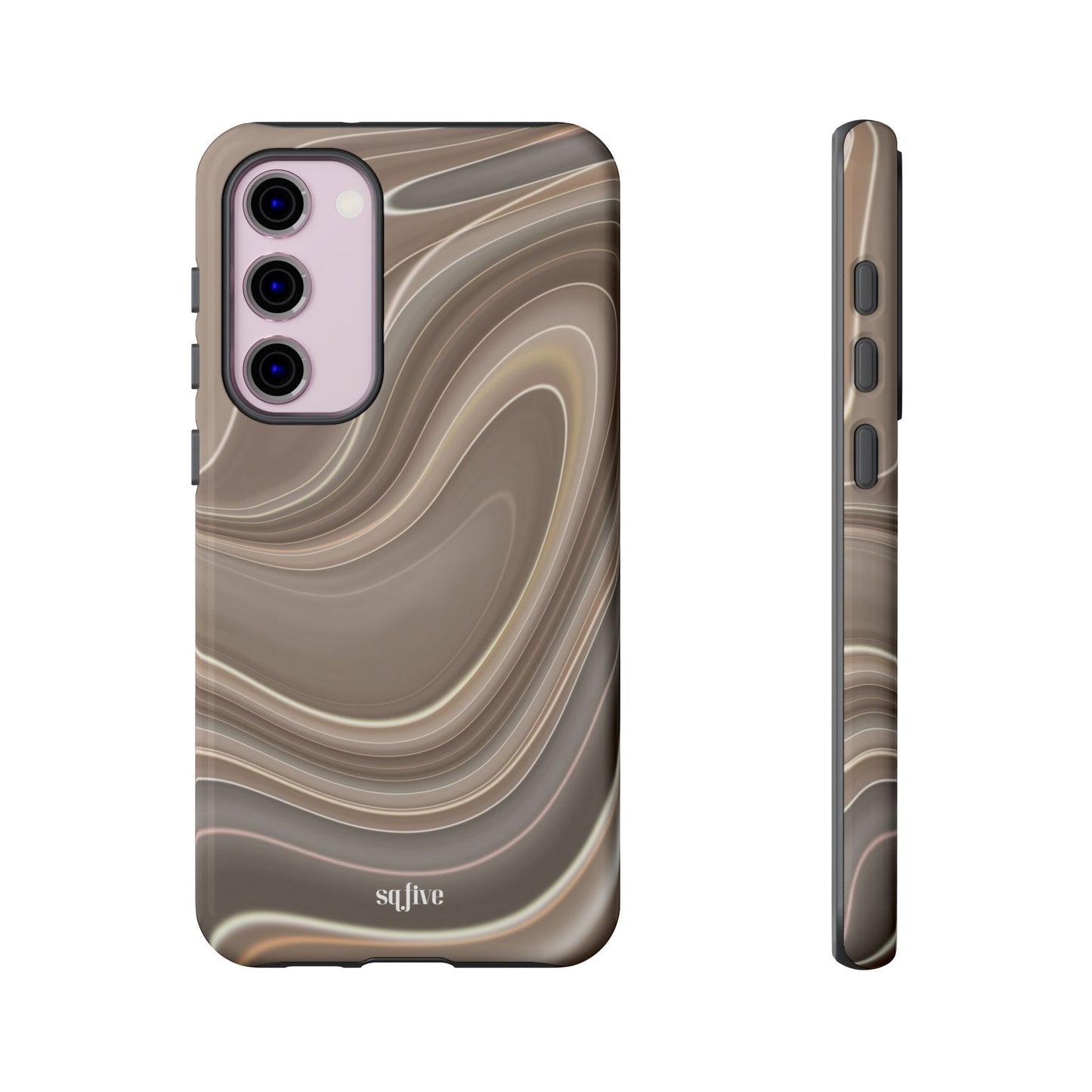 Brown Wavy Tough Cases