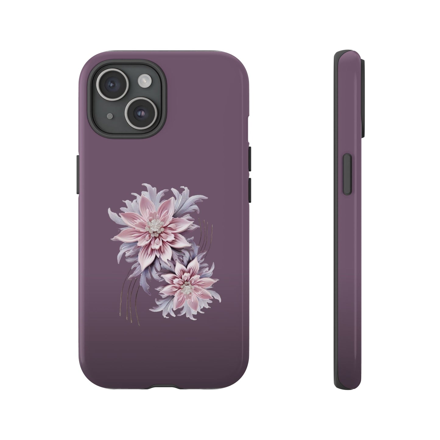 Purple Flower Tough Cases