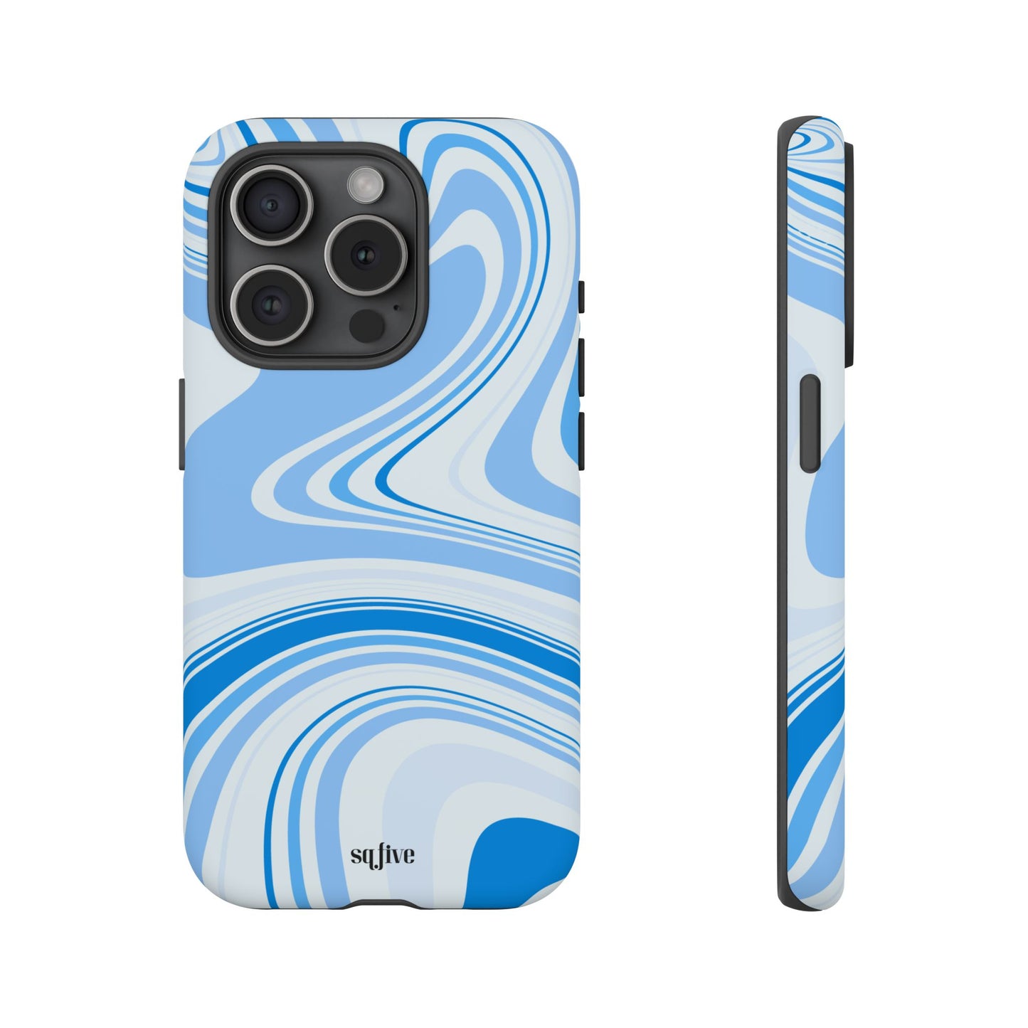 Blue Swirl Tough Cases