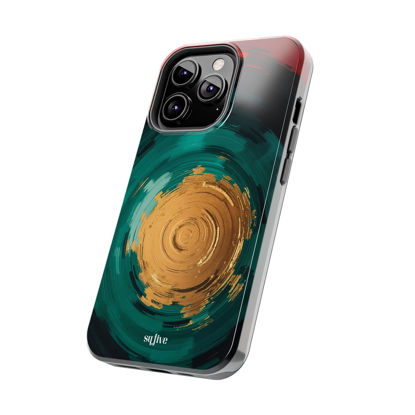 Abstract Art Tough Phone Case - Vibrant Design for Stylish Protection