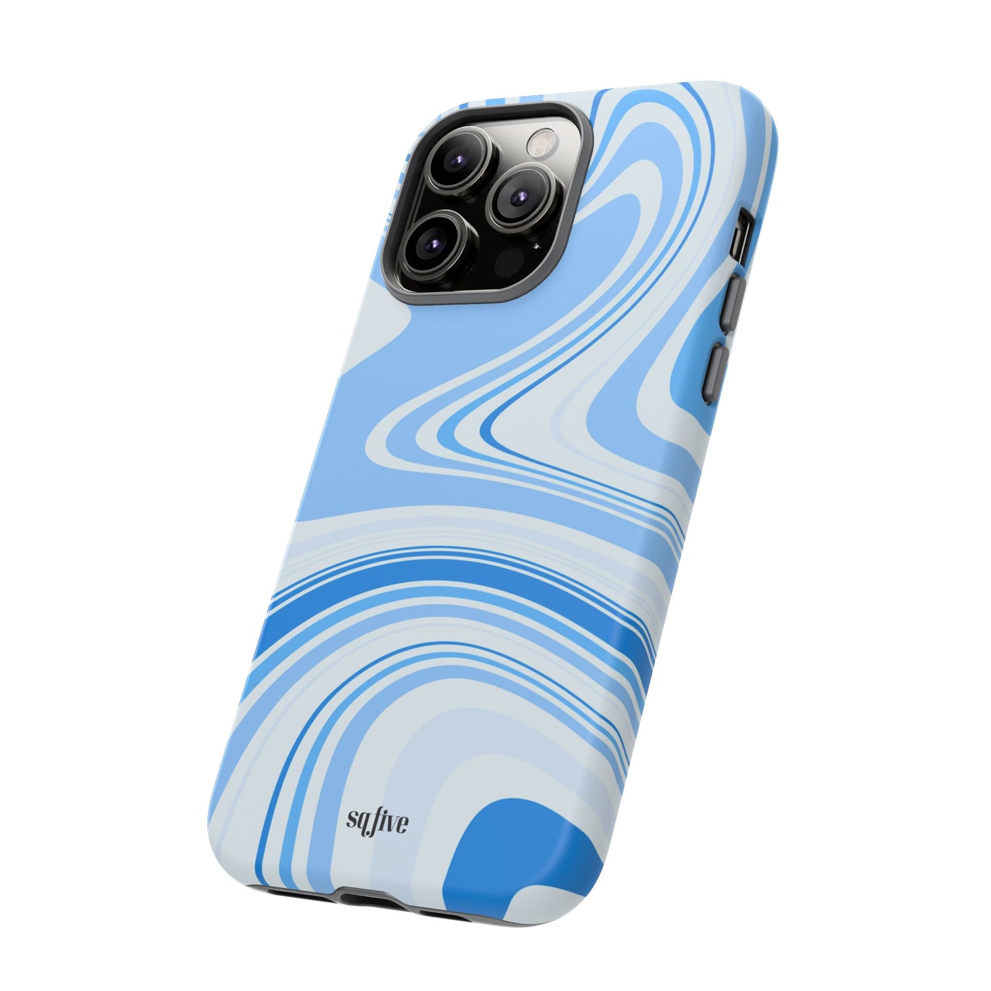 Blue Swirl Tough Cases