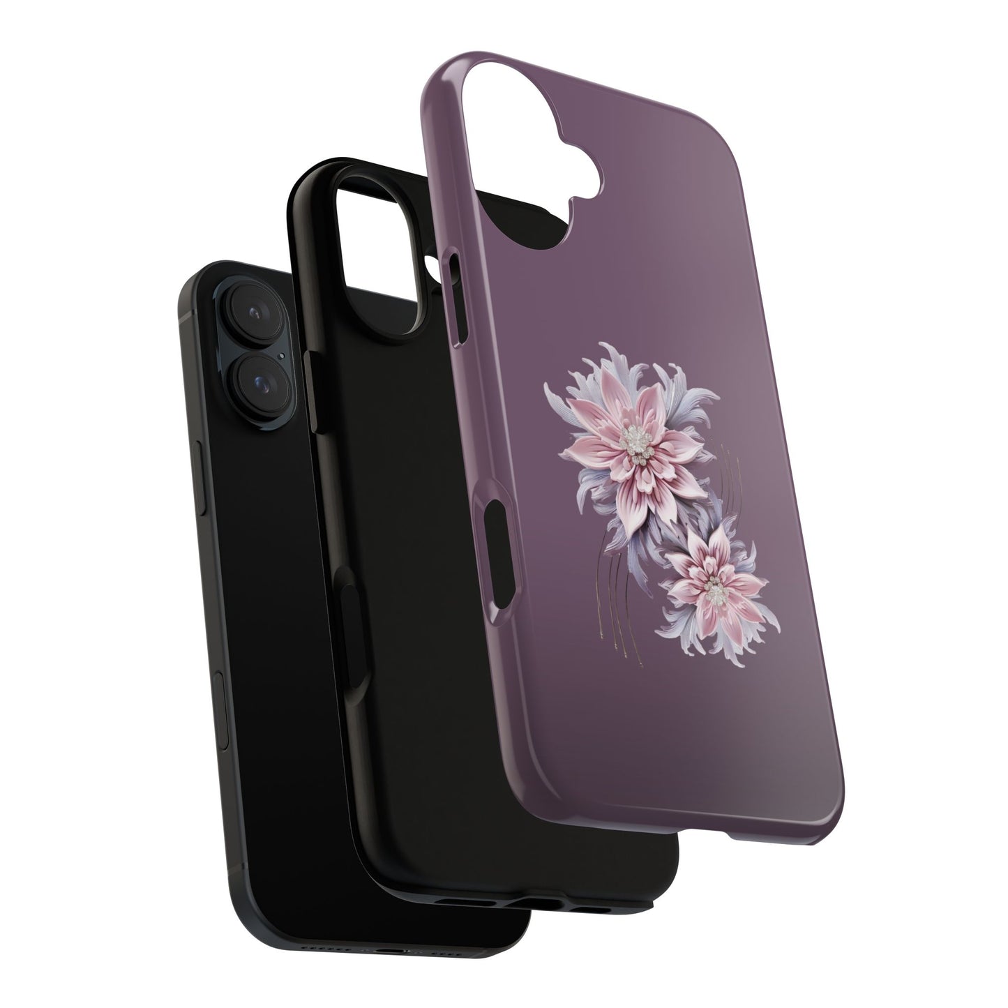 Purple Flower Tough Cases