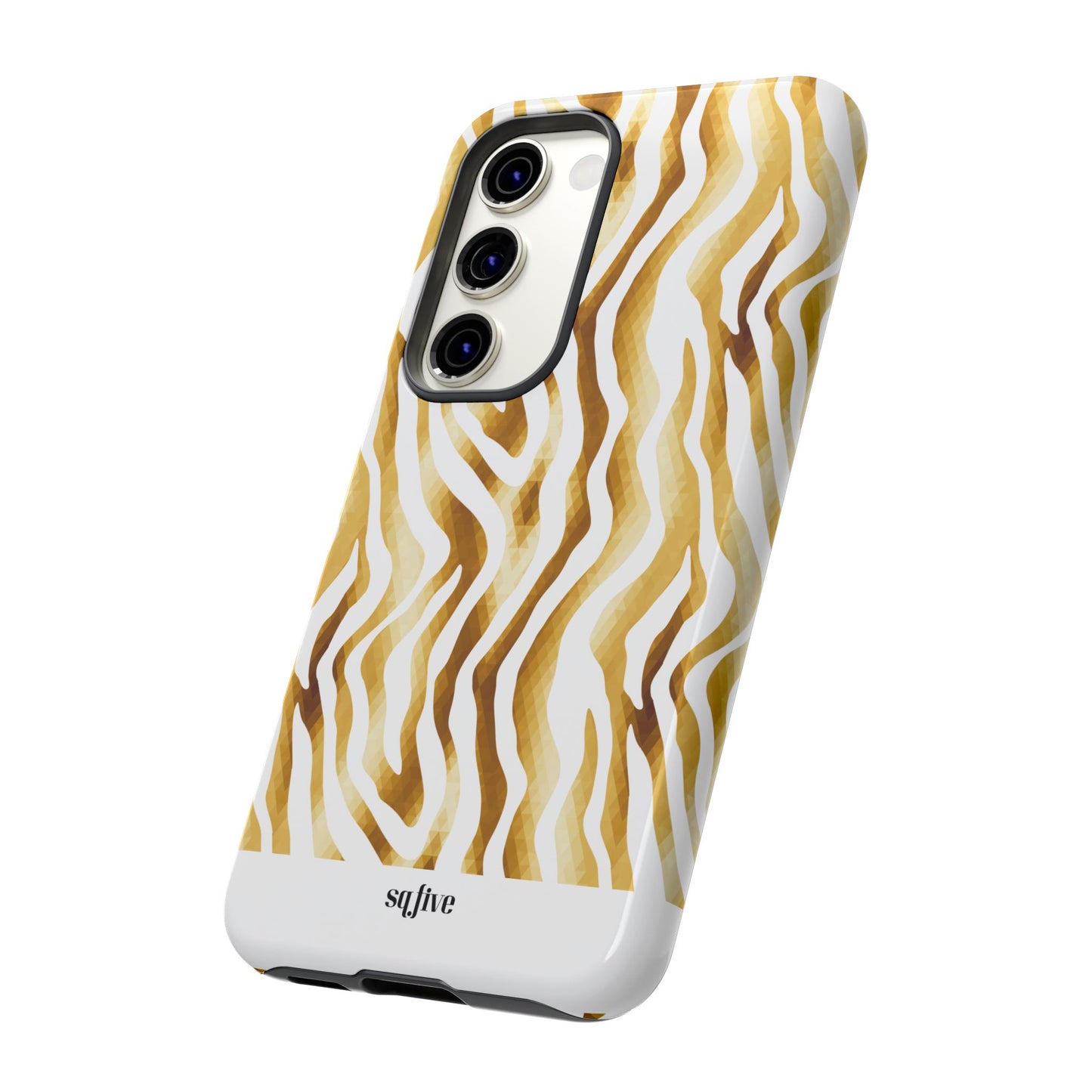 Golden Wavy Tough Cases