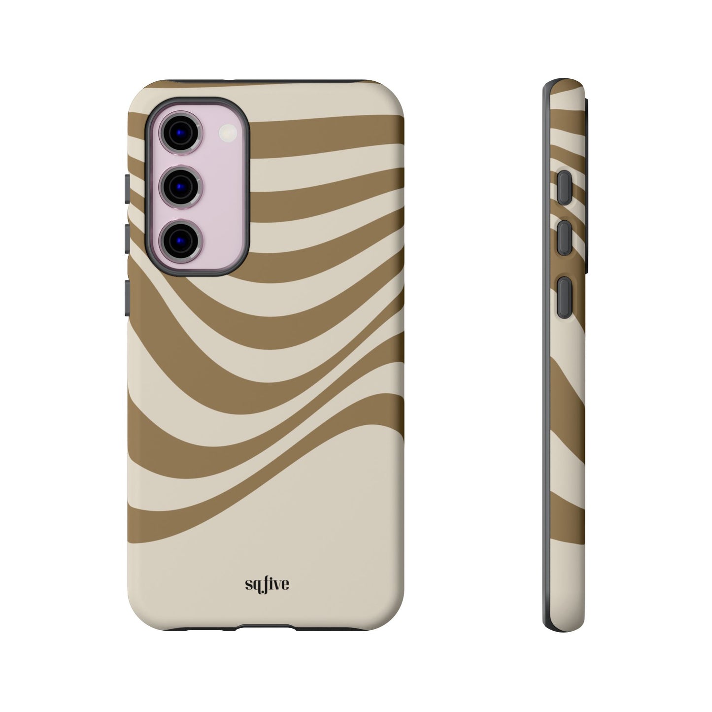 Brown Wavy Tough Cases