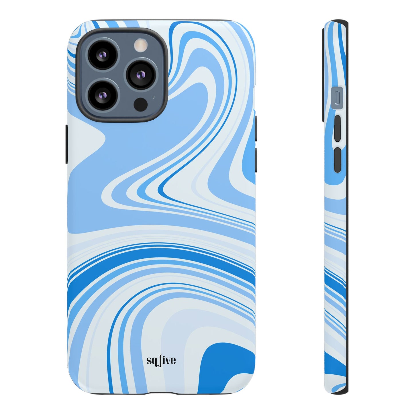 Blue Swirl Tough Cases