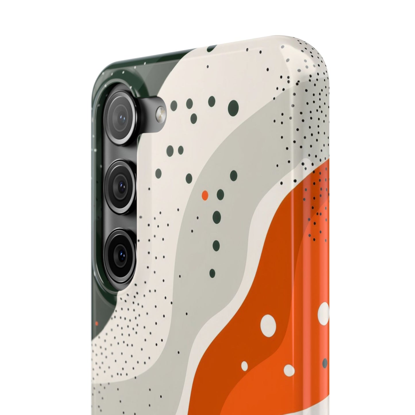 Orange Abstract Slim Cases