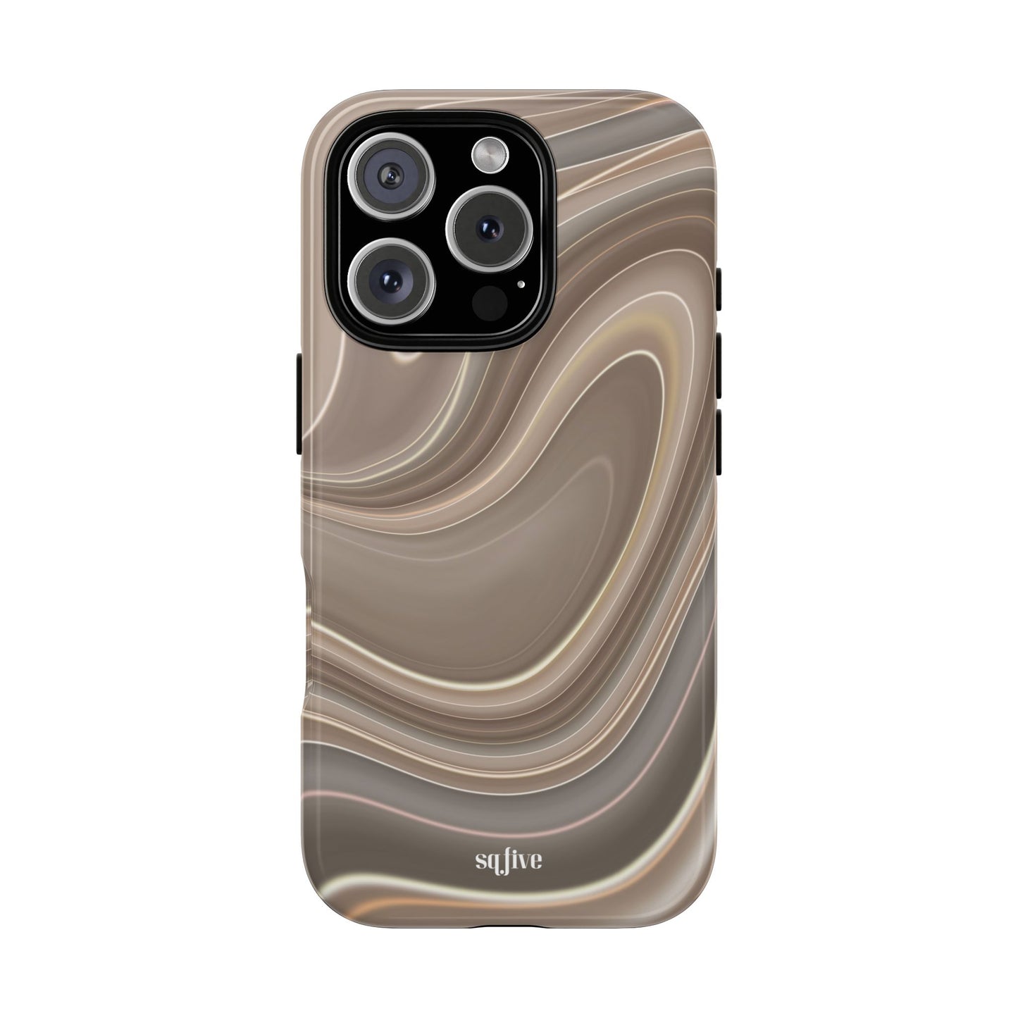 Brown Wavy Tough Cases