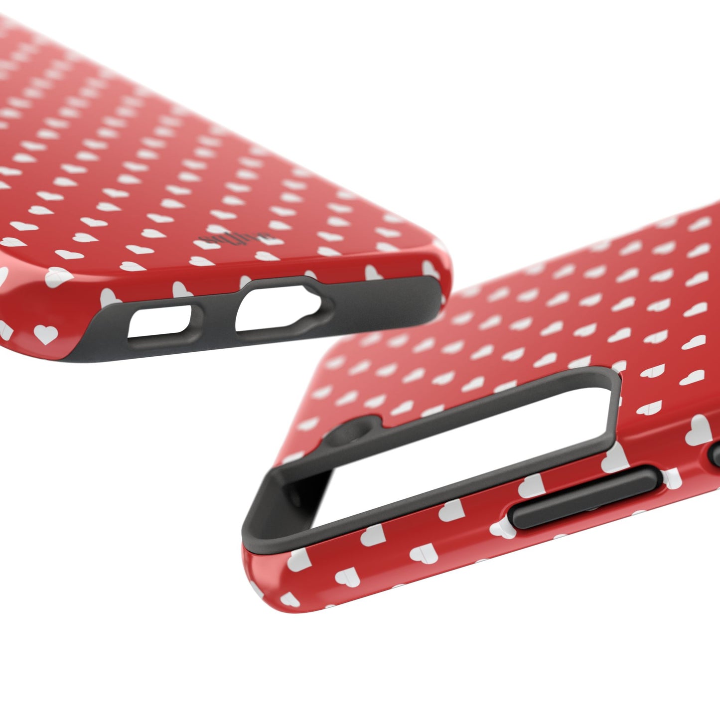 Red Hearts Tough Phone Cases - iPhone 15 14 13 | Samsung Case