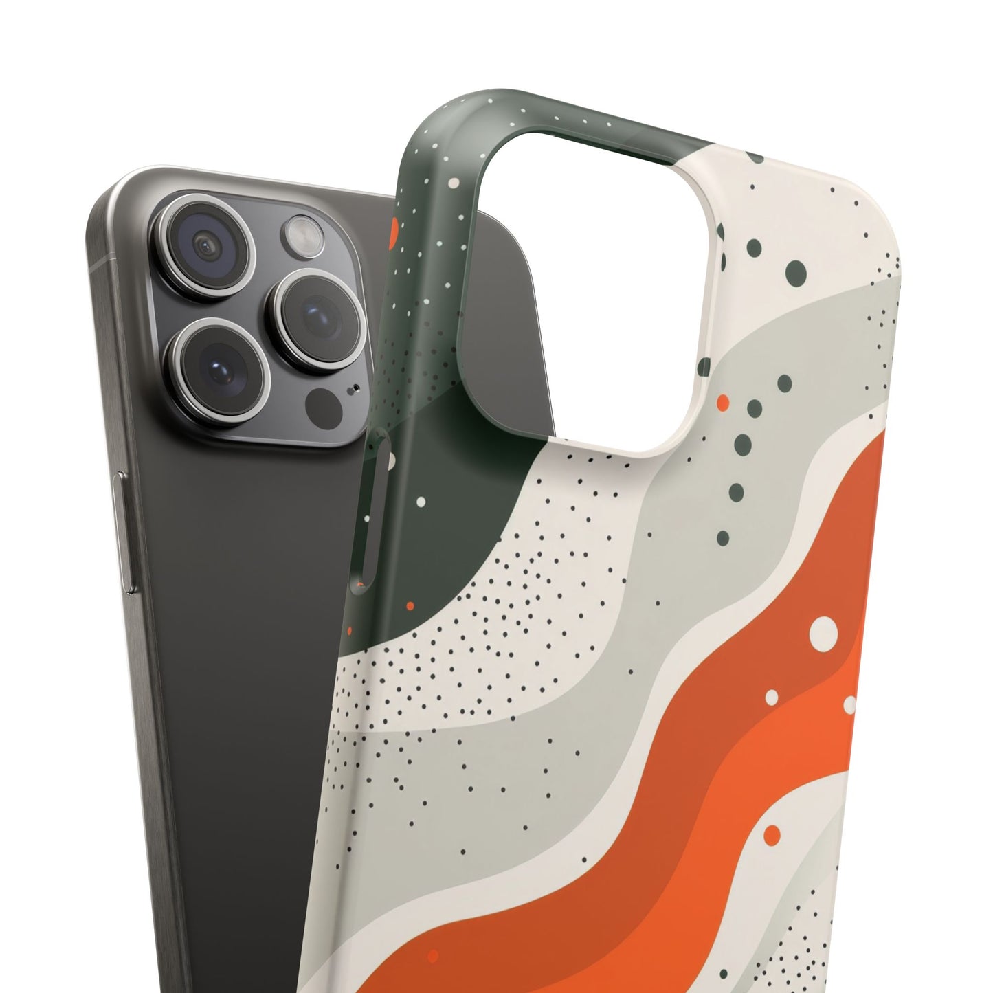 Orange Abstract Slim Cases