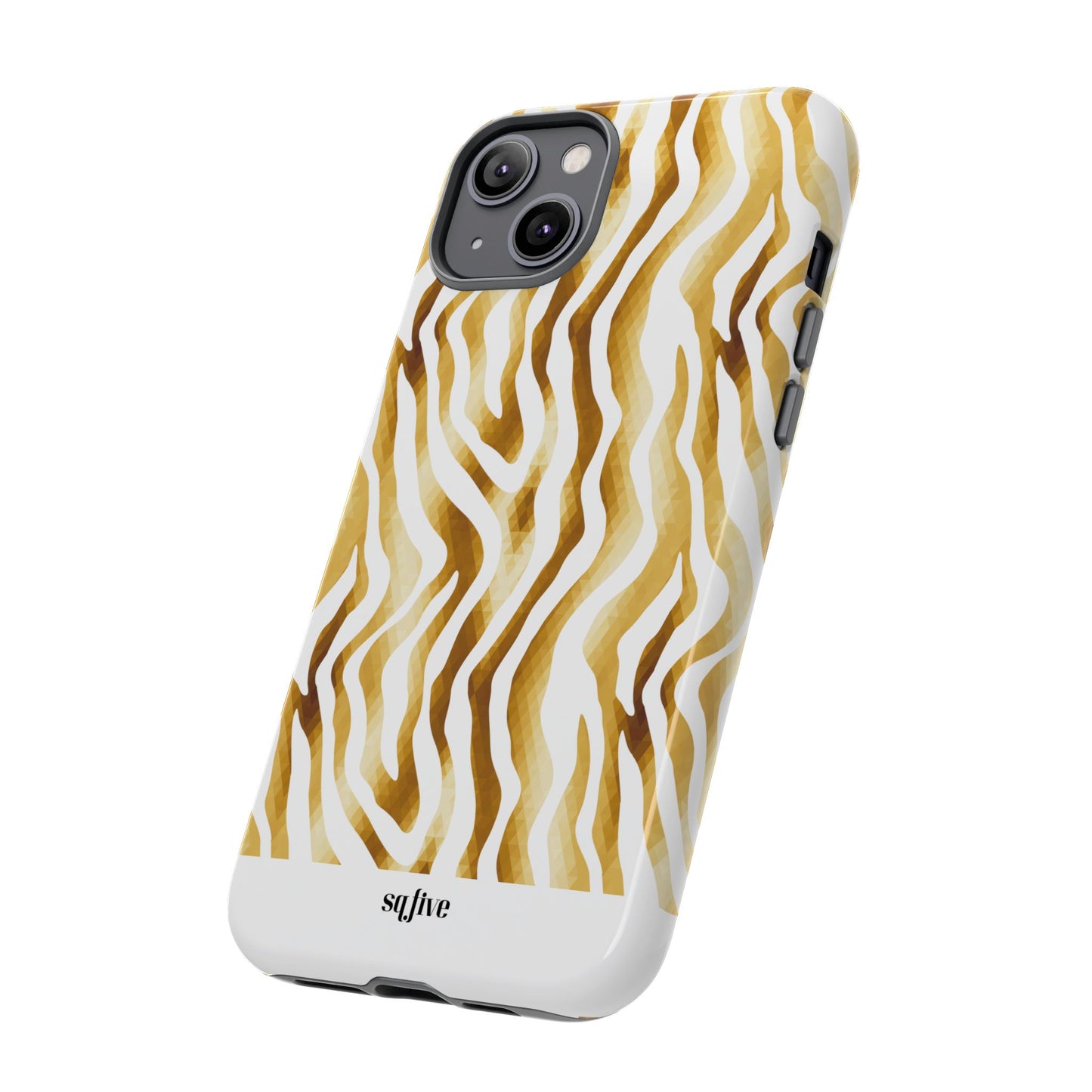 Golden Wavy Tough Cases