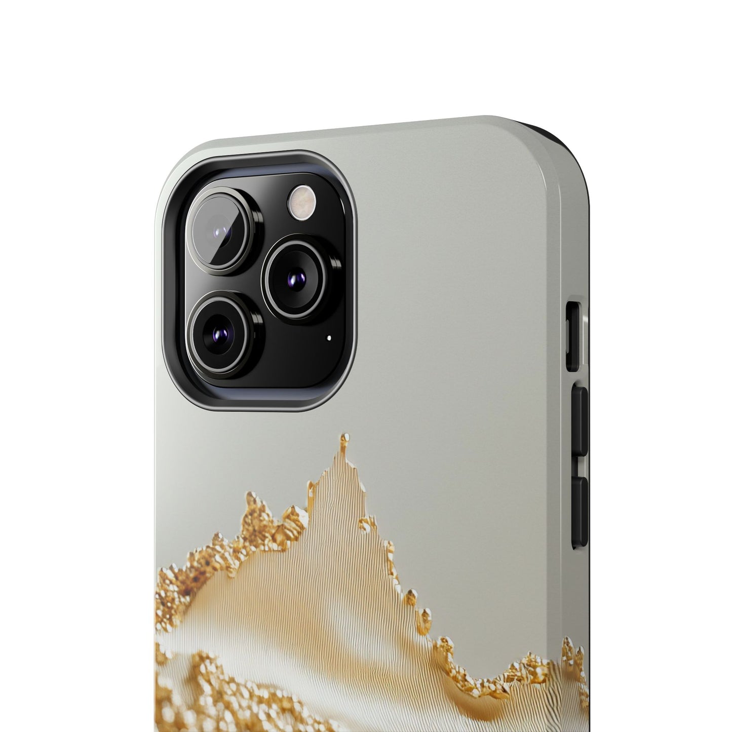 Elegant Gold Peaks Tough Phone Cases - iPhone 16/15/14/13 Case | Samsung Galaxy S23/S22/S21 Ultra Phone Case