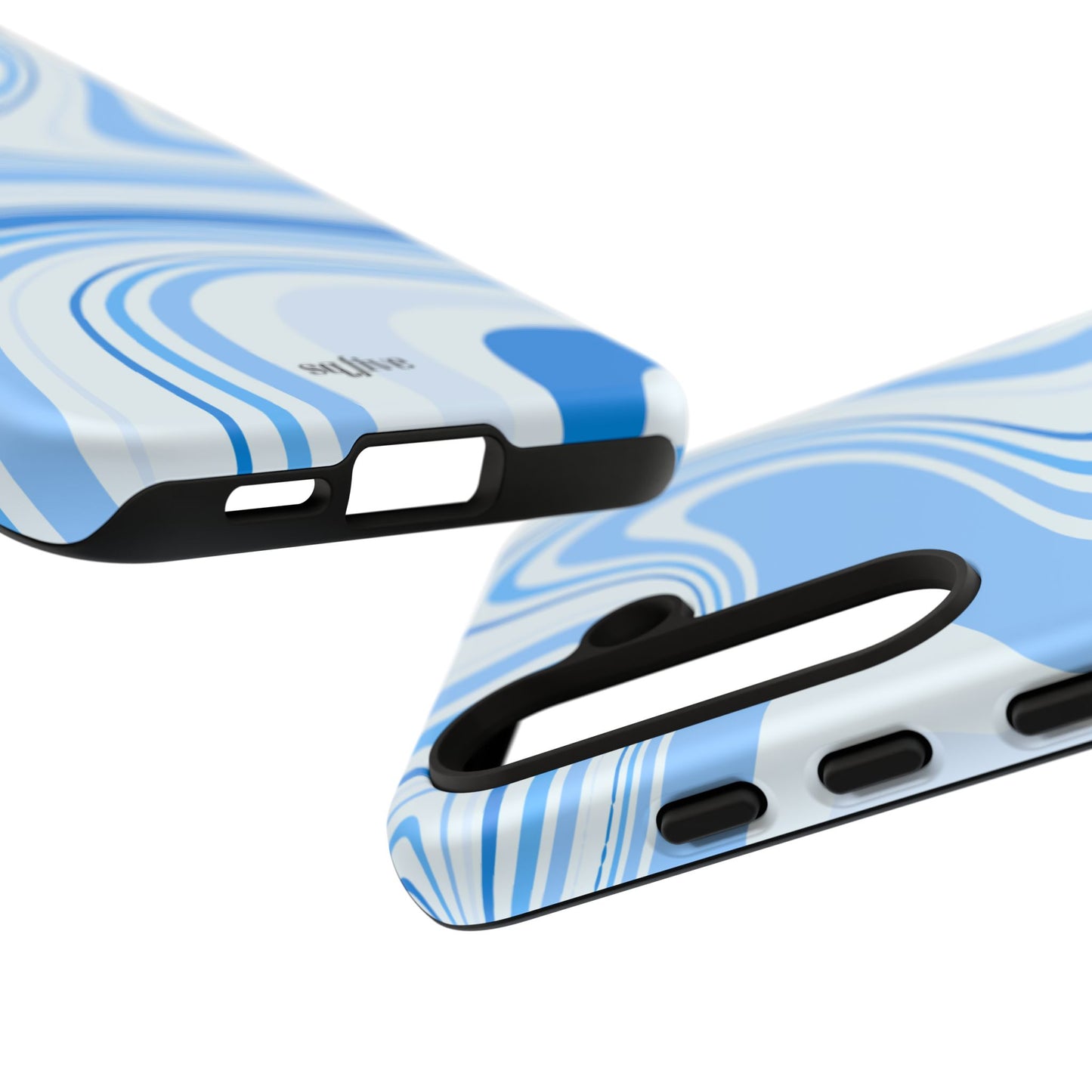 Blue Swirl Tough Cases