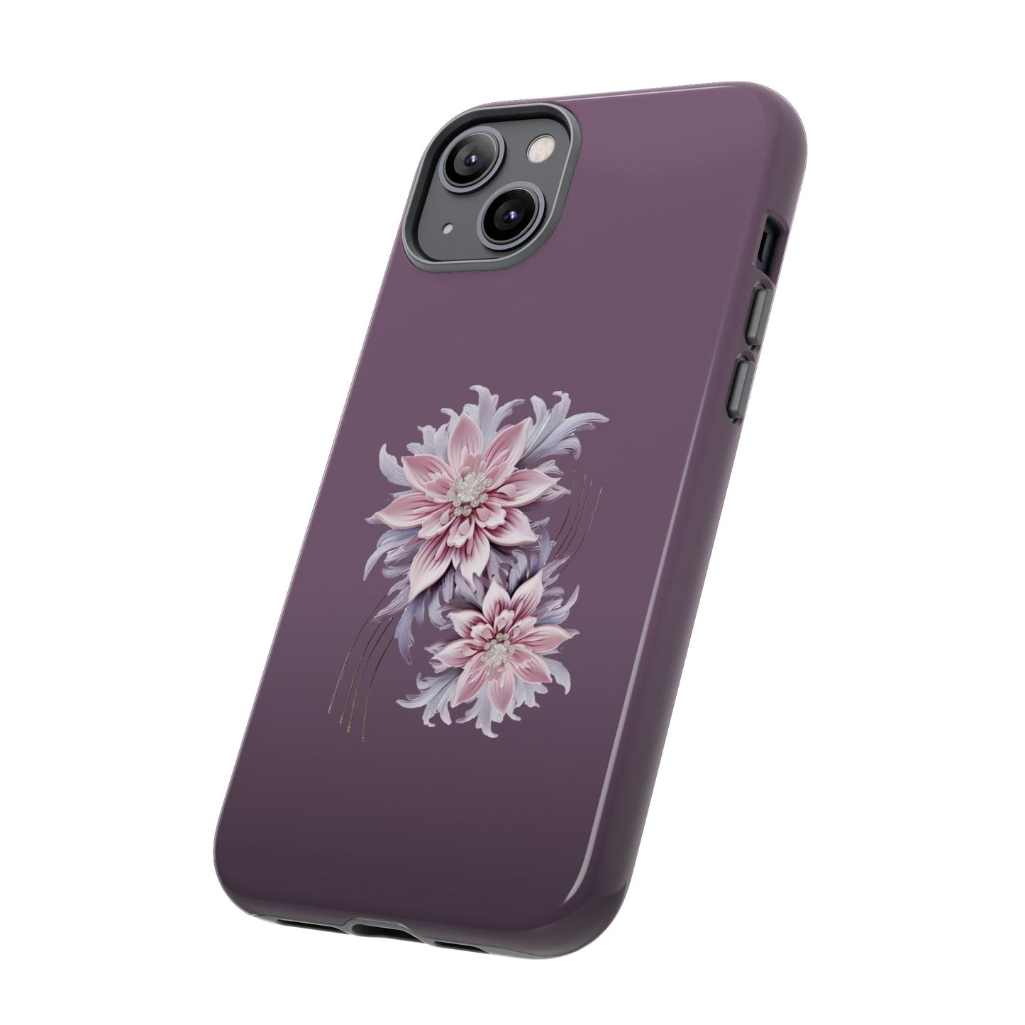 Purple Flower Tough Cases