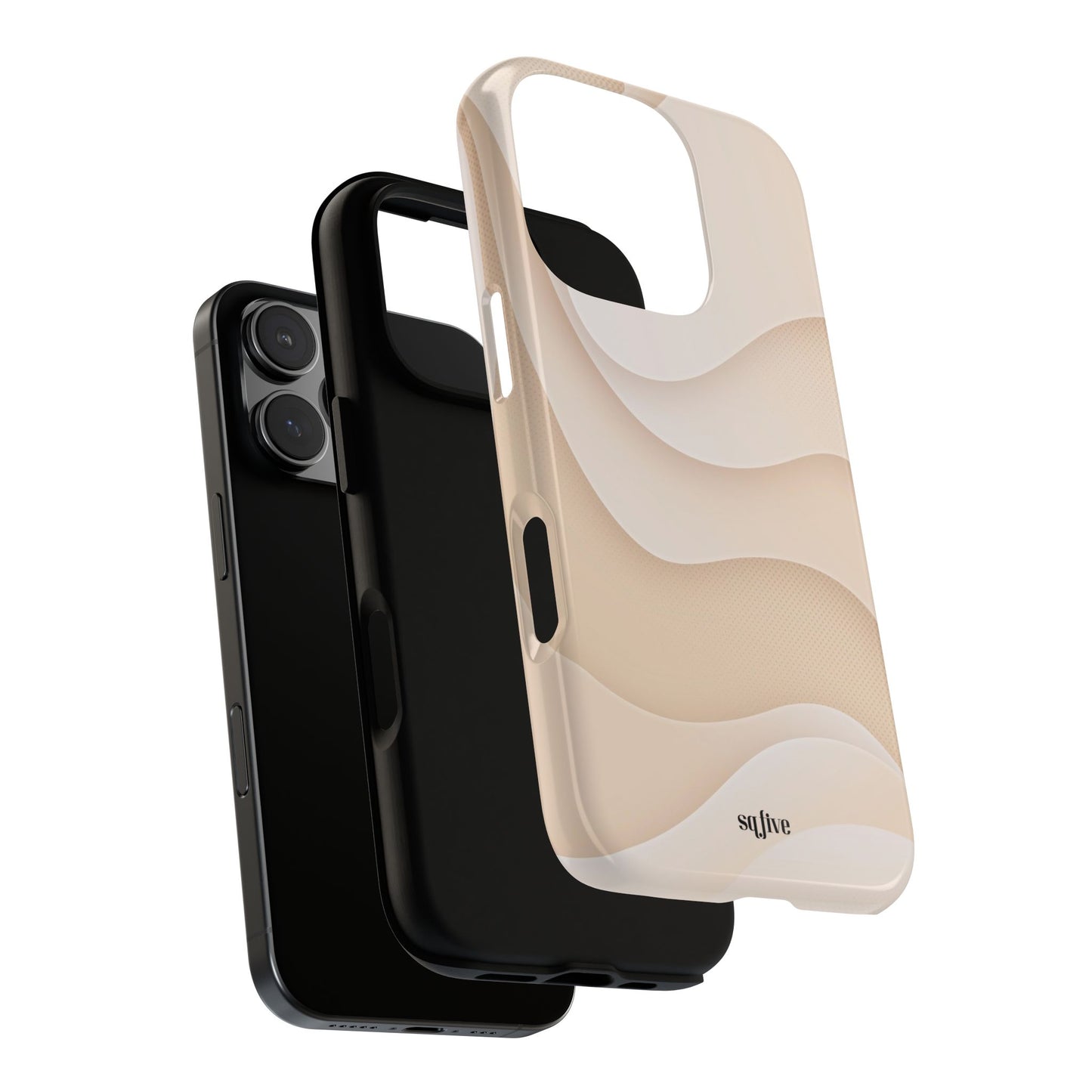 Brown Wavy Tough Cases