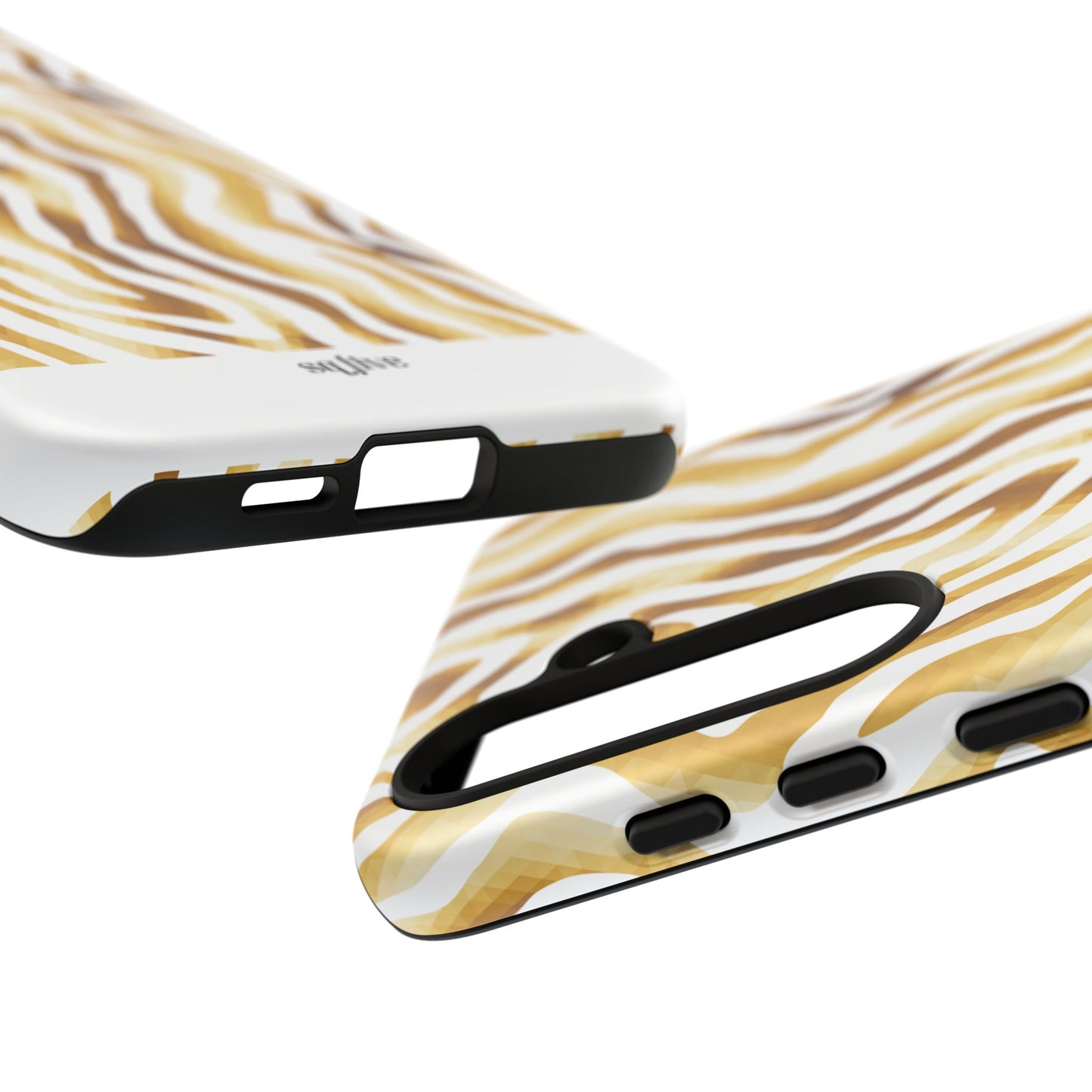 Golden Wavy Tough Cases