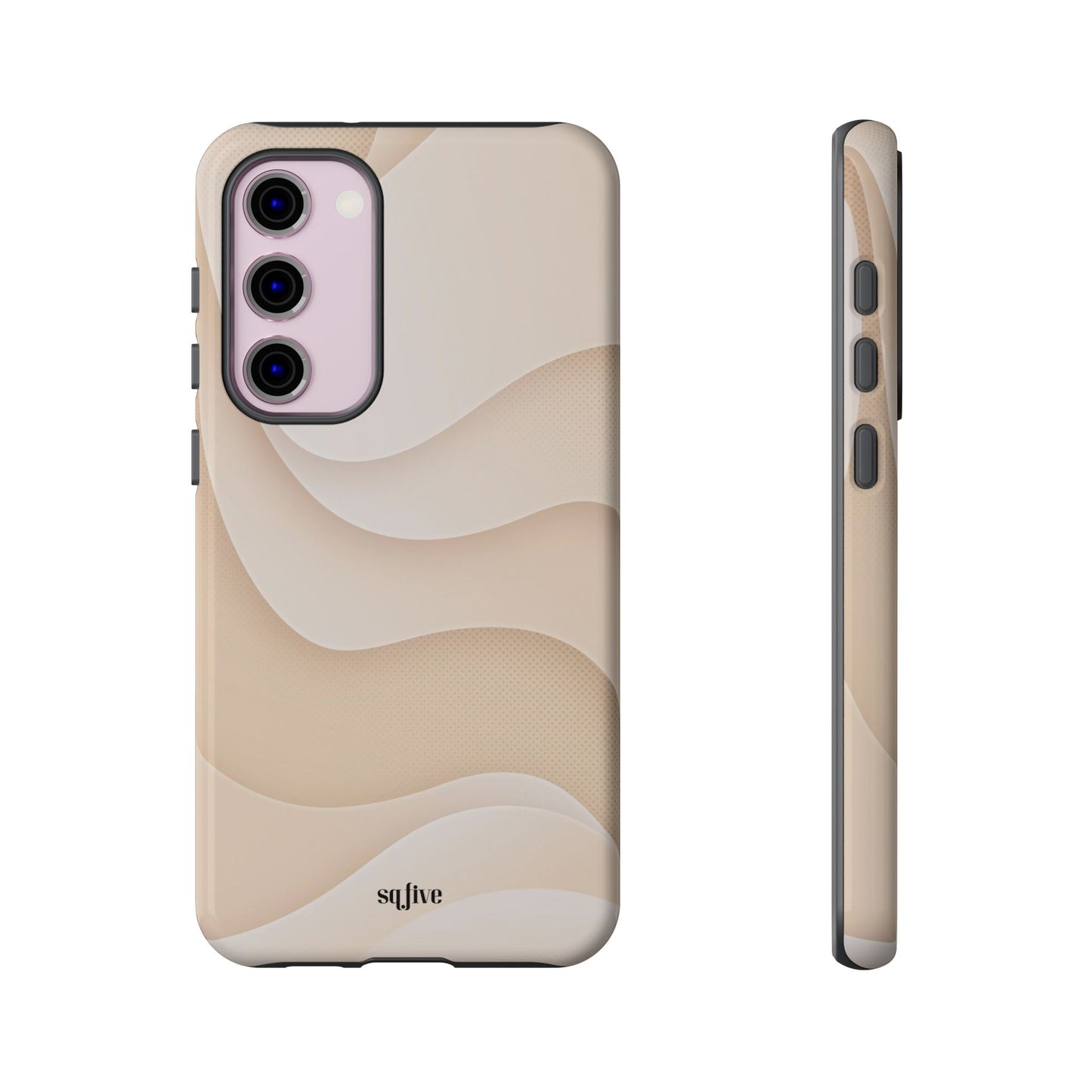 Brown Wavy Tough Cases