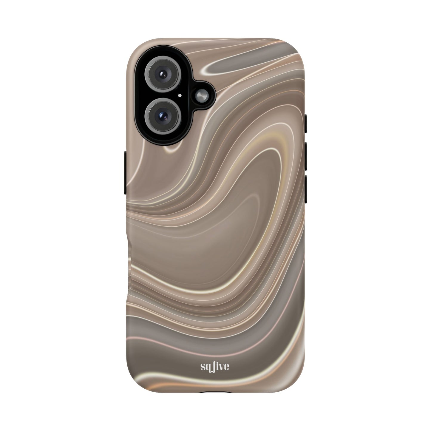 Brown Wavy Tough Cases