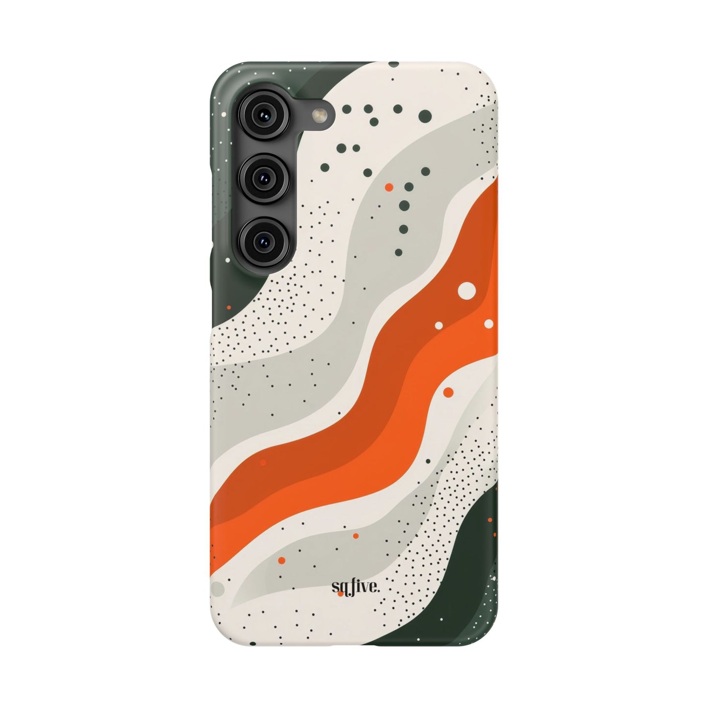 Orange Abstract Slim Cases