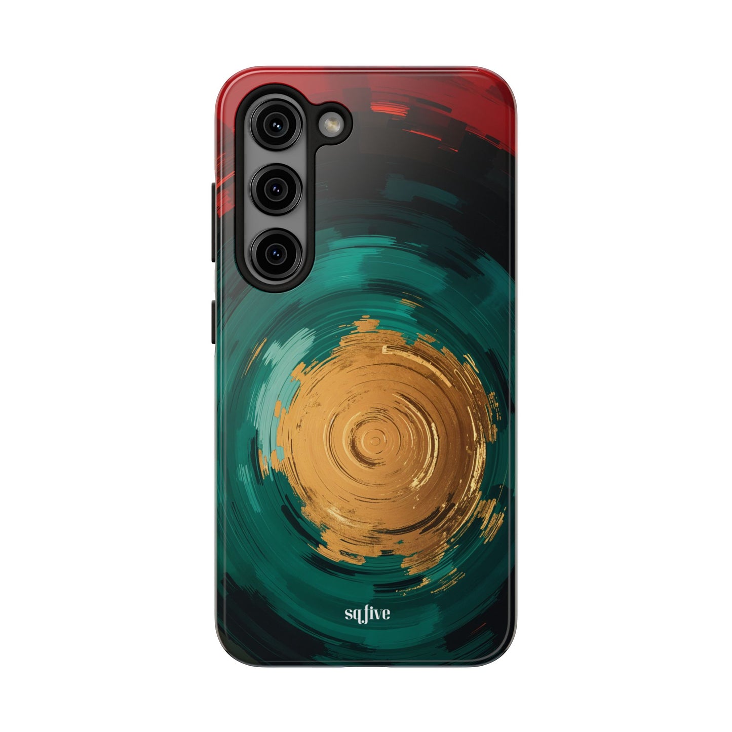 Abstract Art Tough Phone Case - Vibrant Design for Stylish Protection