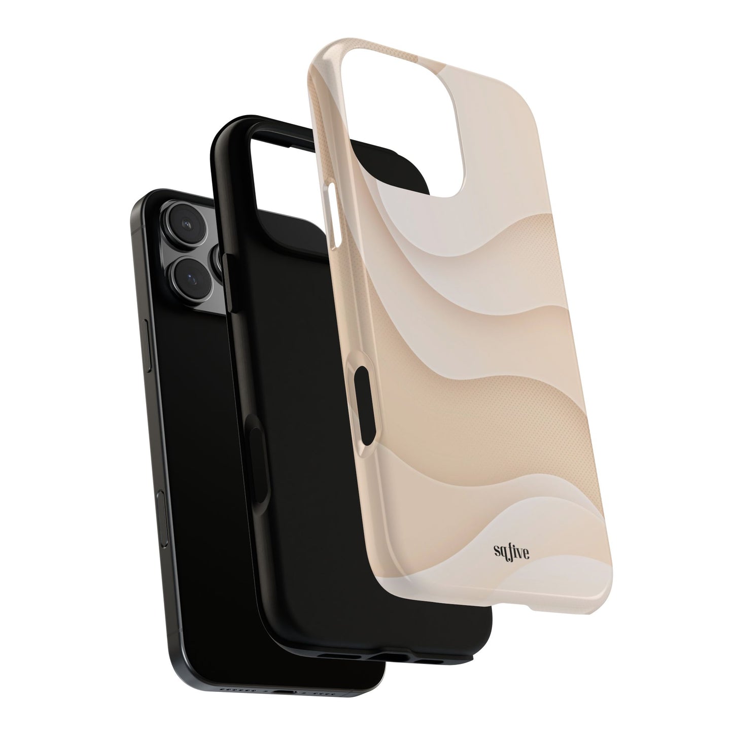 Brown Wavy Tough Cases