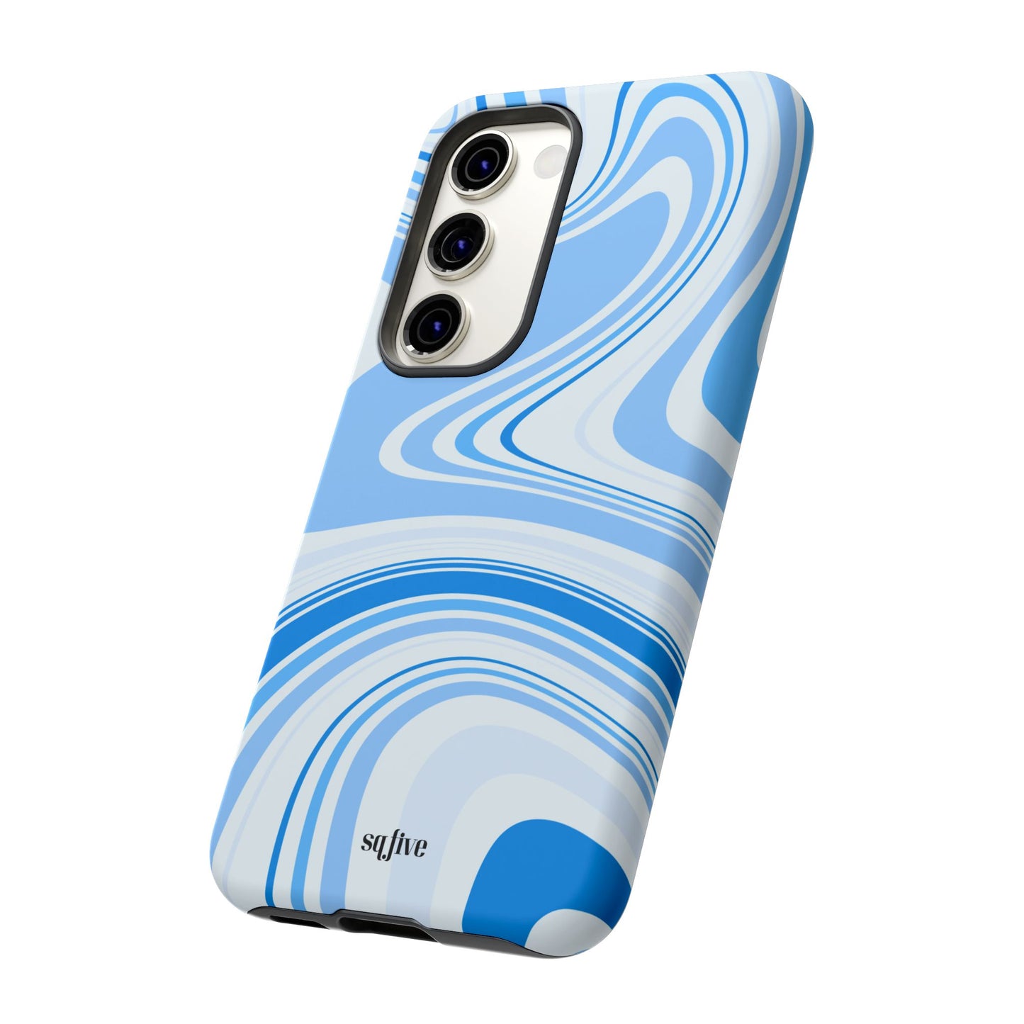 Blue Swirl Tough Cases