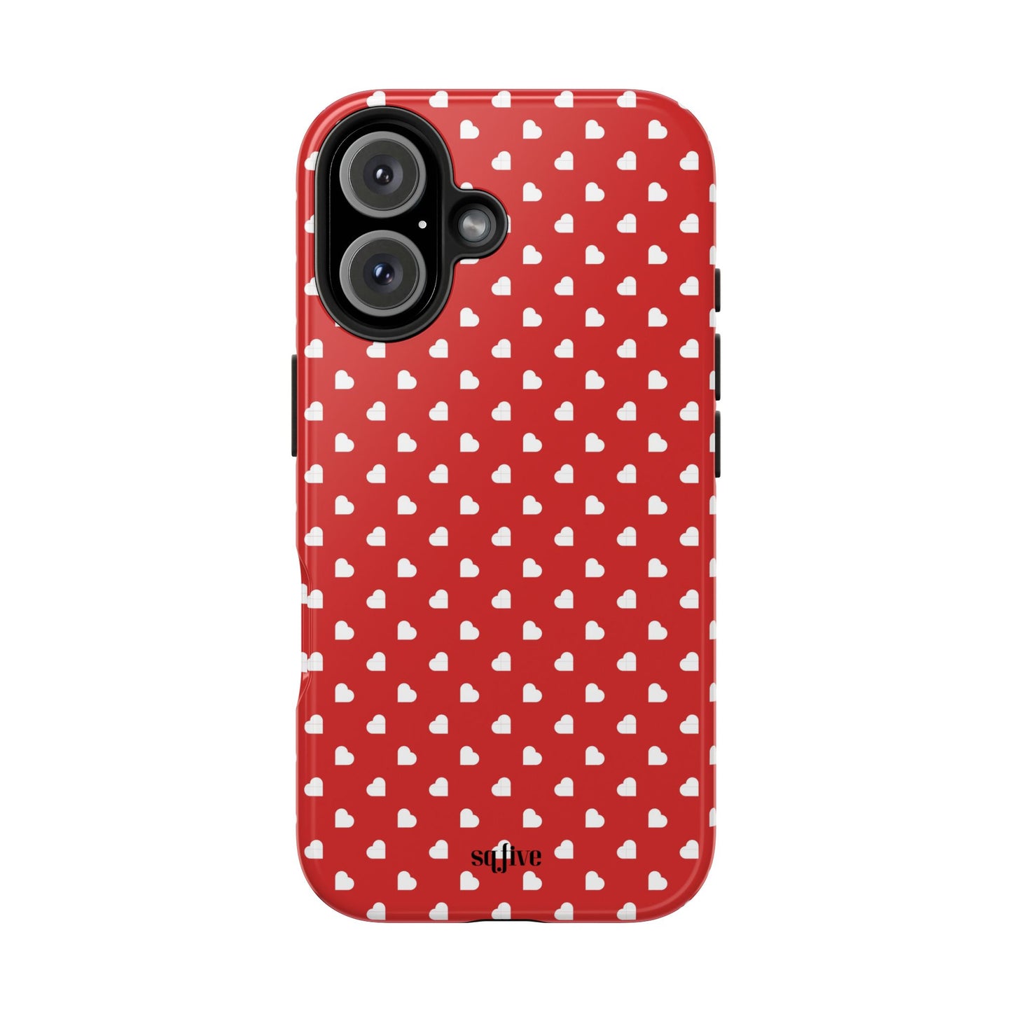 Red Hearts Tough Phone Cases - iPhone 15 14 13 | Samsung Case